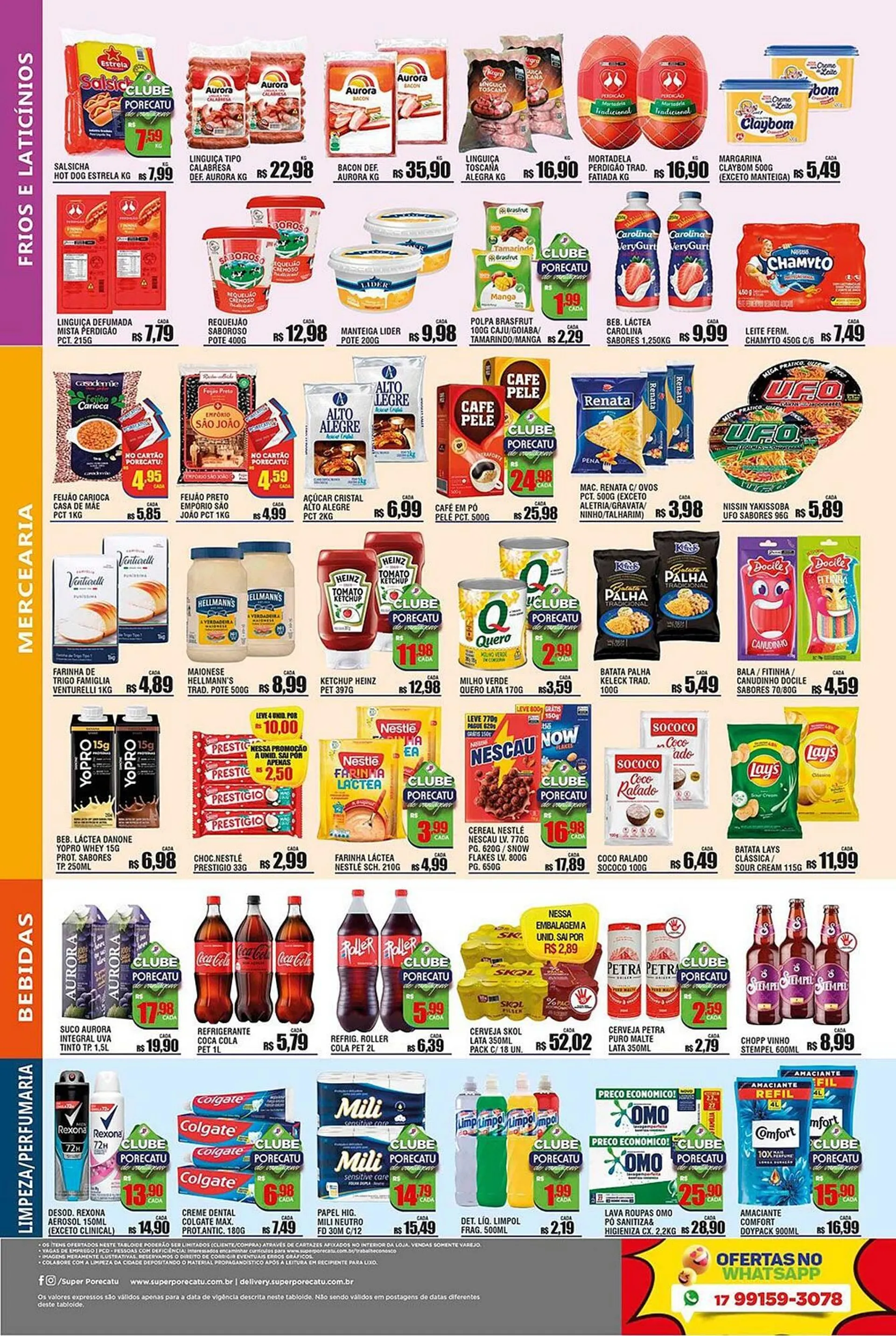 Encarte de Catálogo Supermercado Porecatu 22 de abril até 23 de abril 2025 - Pagina 2