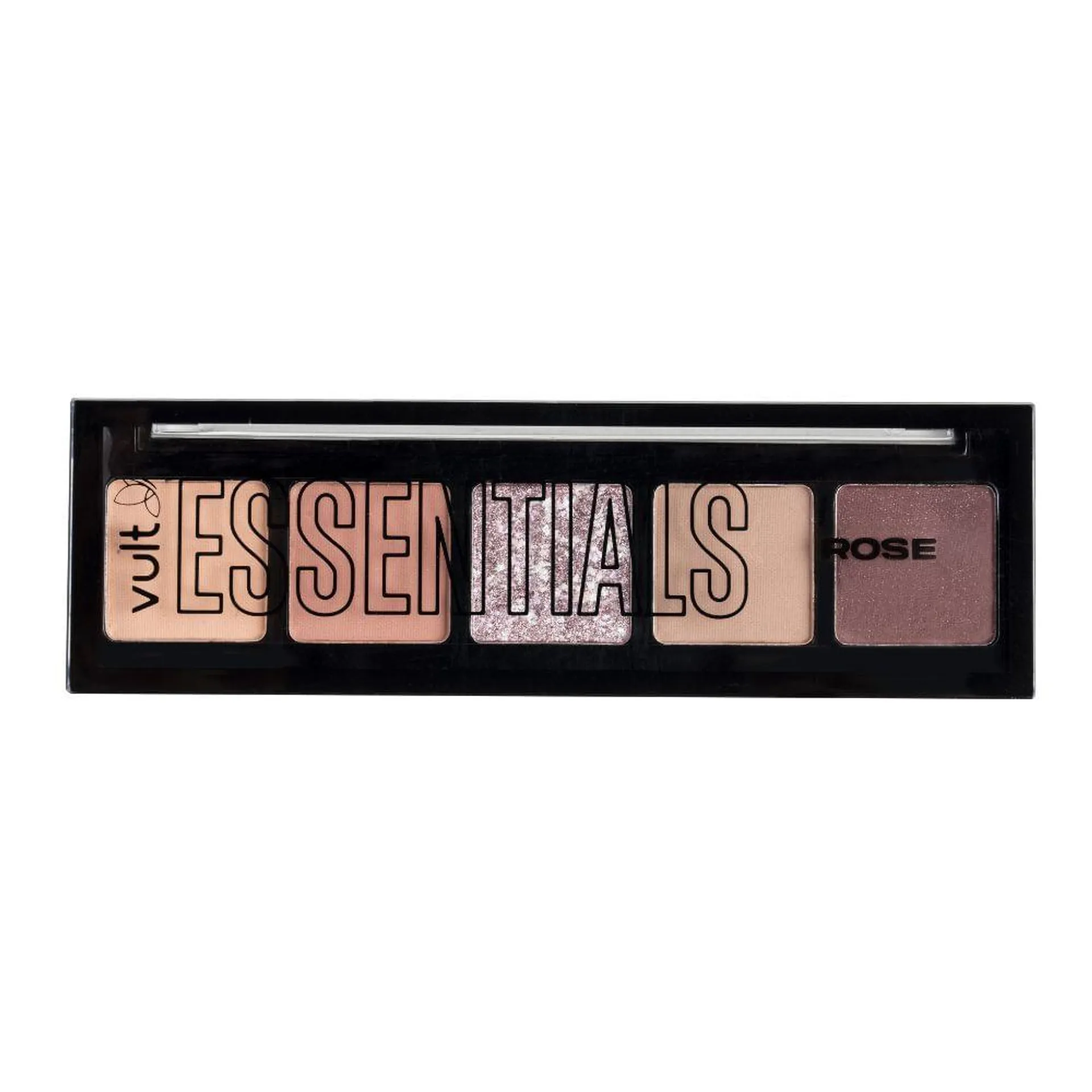 Paleta de sombras Visage Vult com 8 cores Rosé