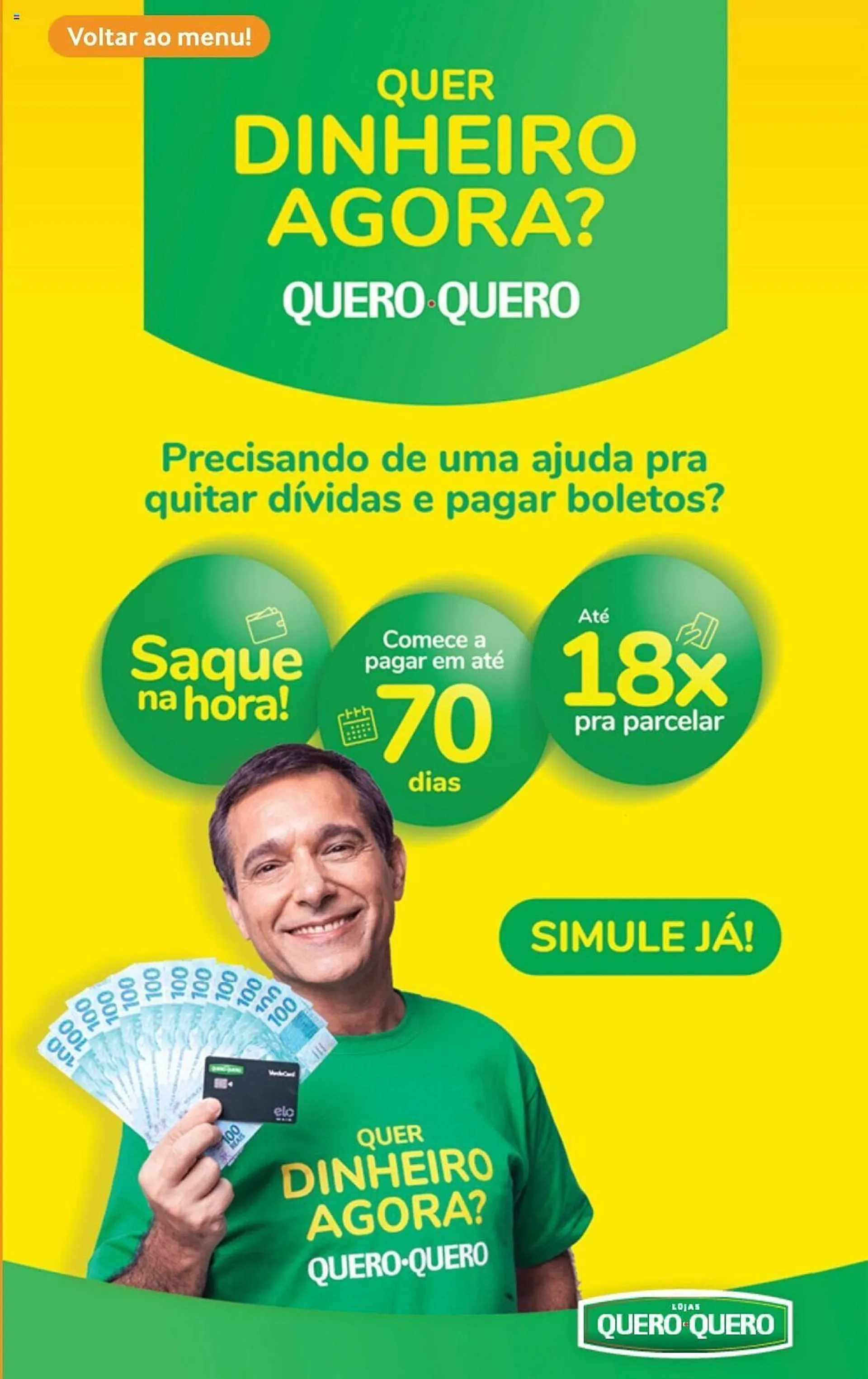 Encarte de Catálogo Quero Quero 16 de setembro até 4 de outubro 2024 - Pagina 65