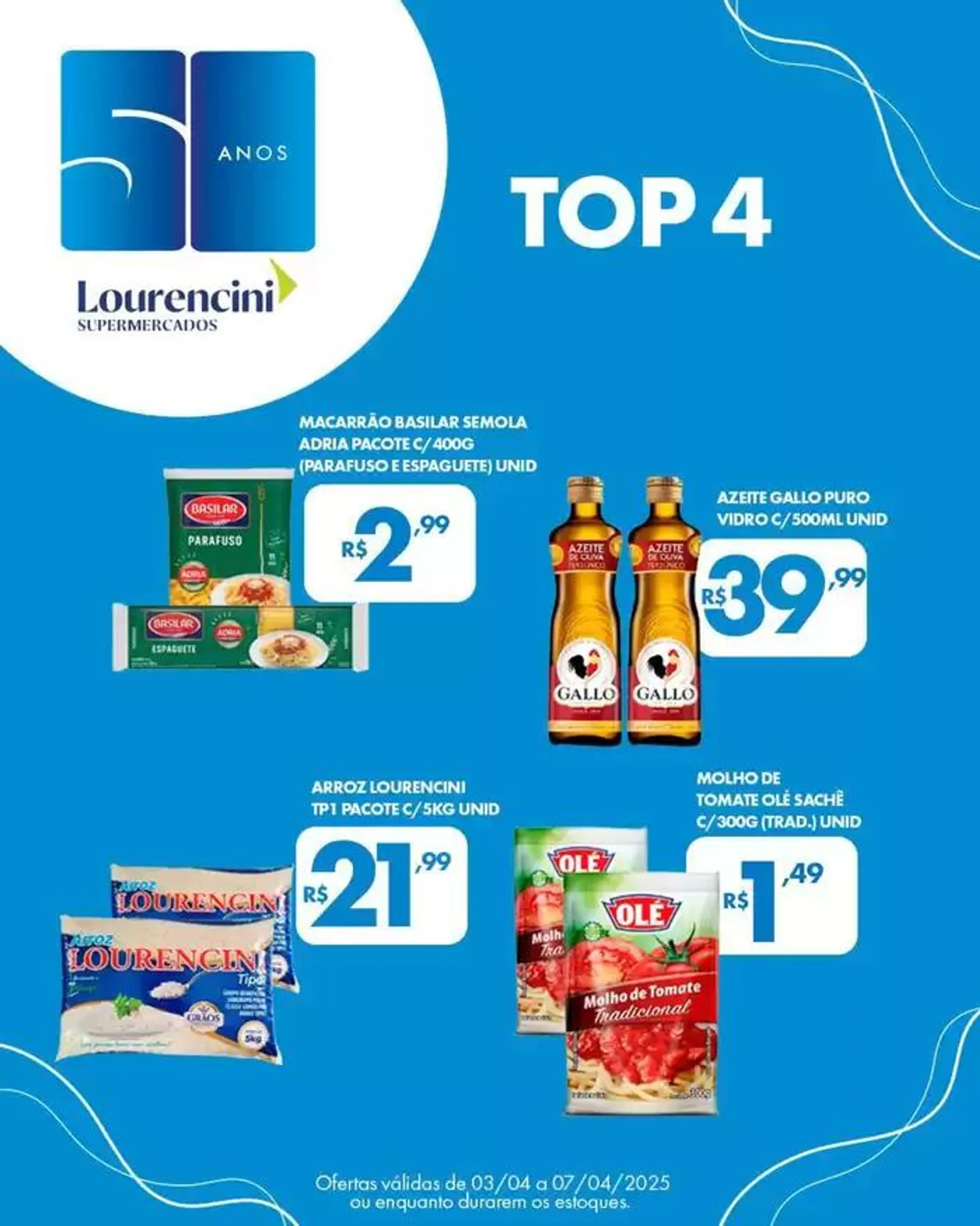 Encarte Lourencini Supermercados - 1