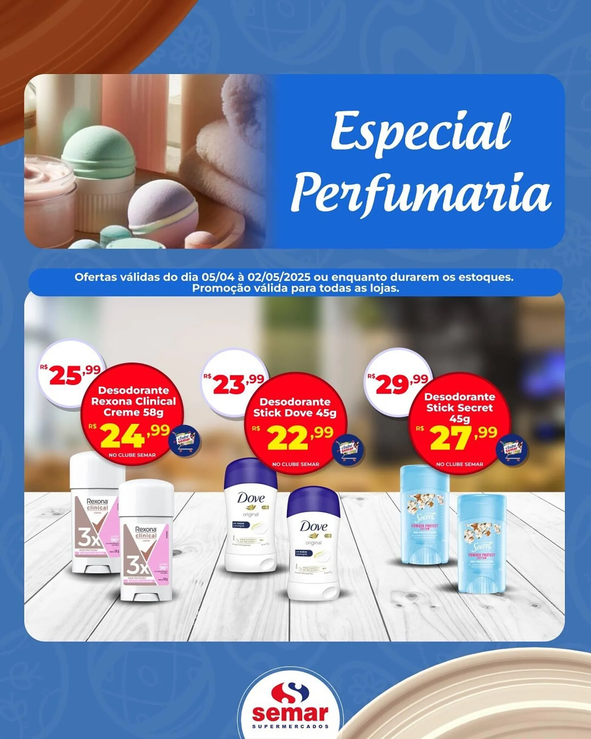 Encarte de Catálogo Semar Supermercado 28 de abril até 5 de maio 2025 - Pagina 3