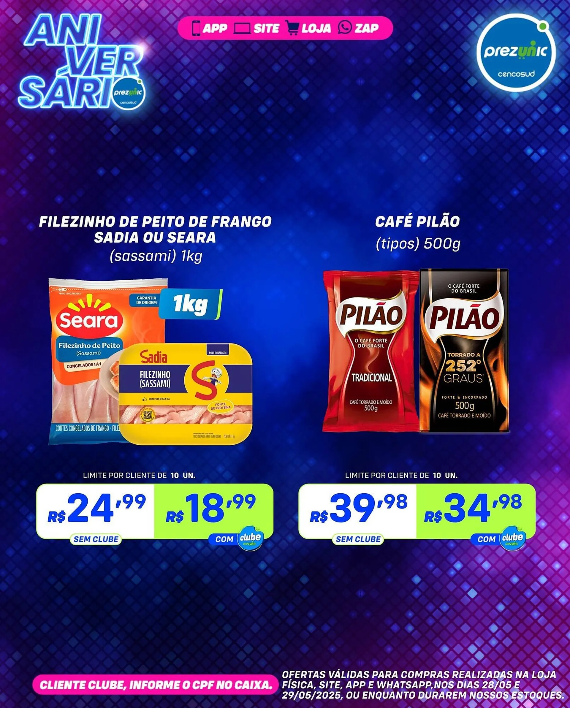 Encarte de Catálogo Prezunic 28 de maio até 29 de maio 2025 - Pagina 4