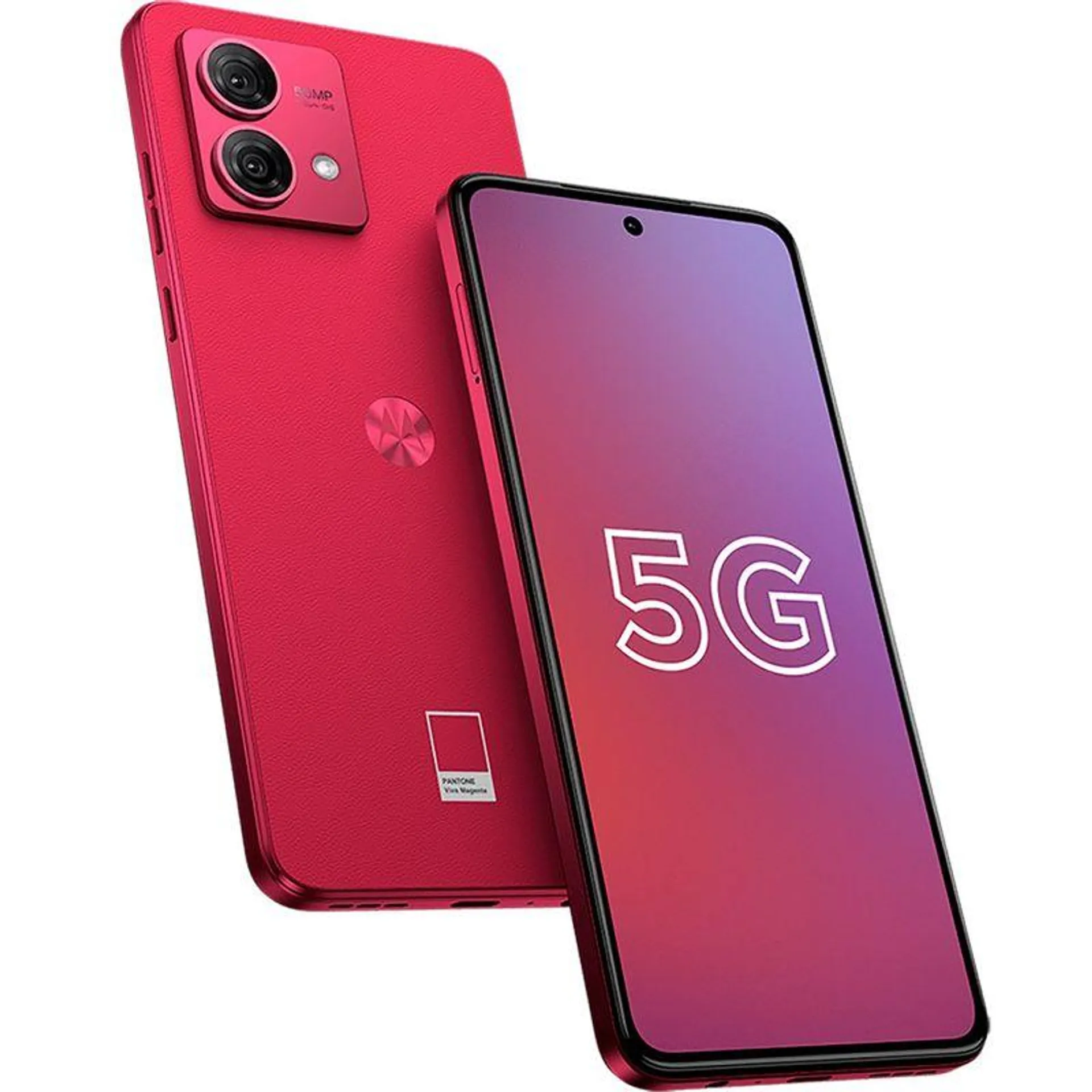 Smartphone Motorola Moto G84 5G 256GB Viva Magenta Tela 6.5" Câmera 50MP 8GB RAM