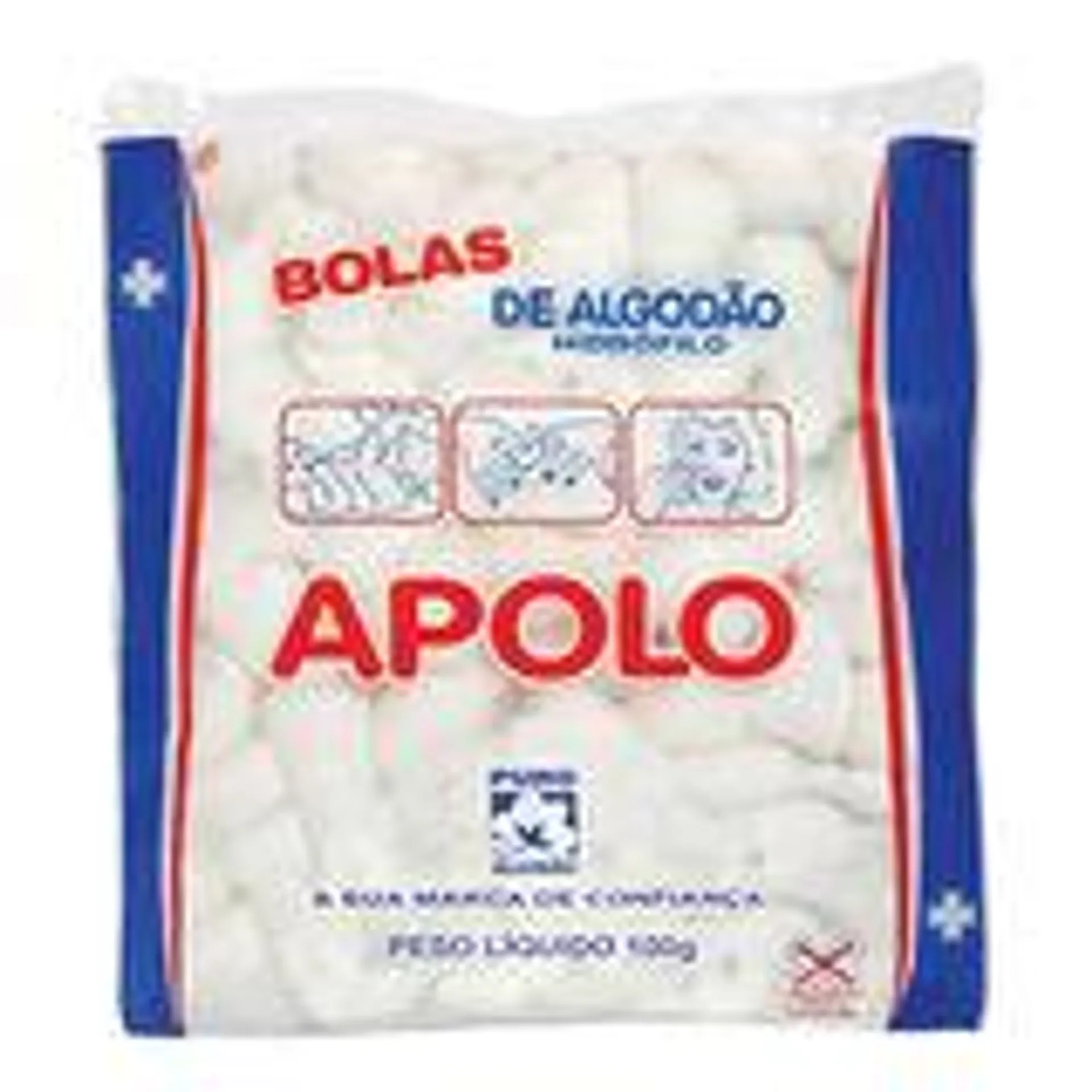 ALGODÃO APOLO BOLAS 100G