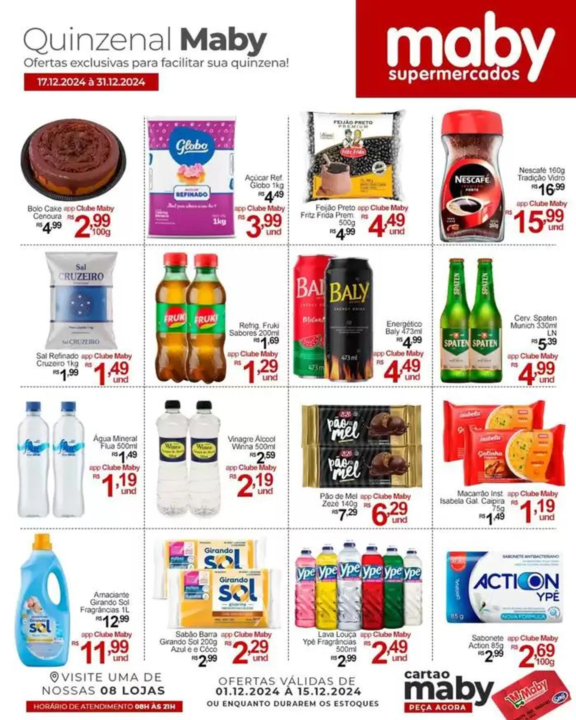 Encarte de Encarte Maby Supermercados 17 de dezembro até 31 de dezembro 2024 - Pagina 2