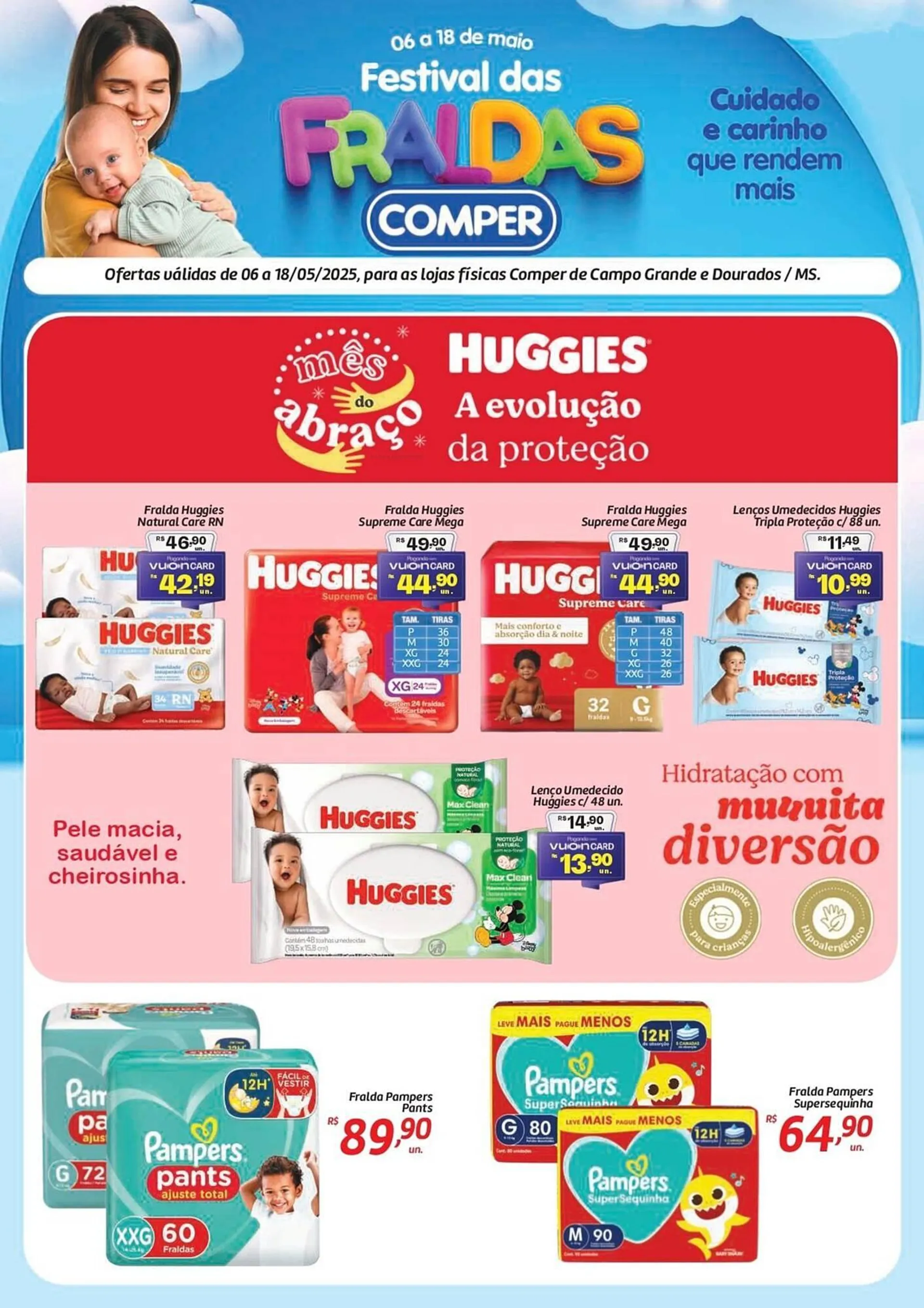 Encarte de Catálogo Comper 8 de maio até 18 de maio 2025 - Pagina 1