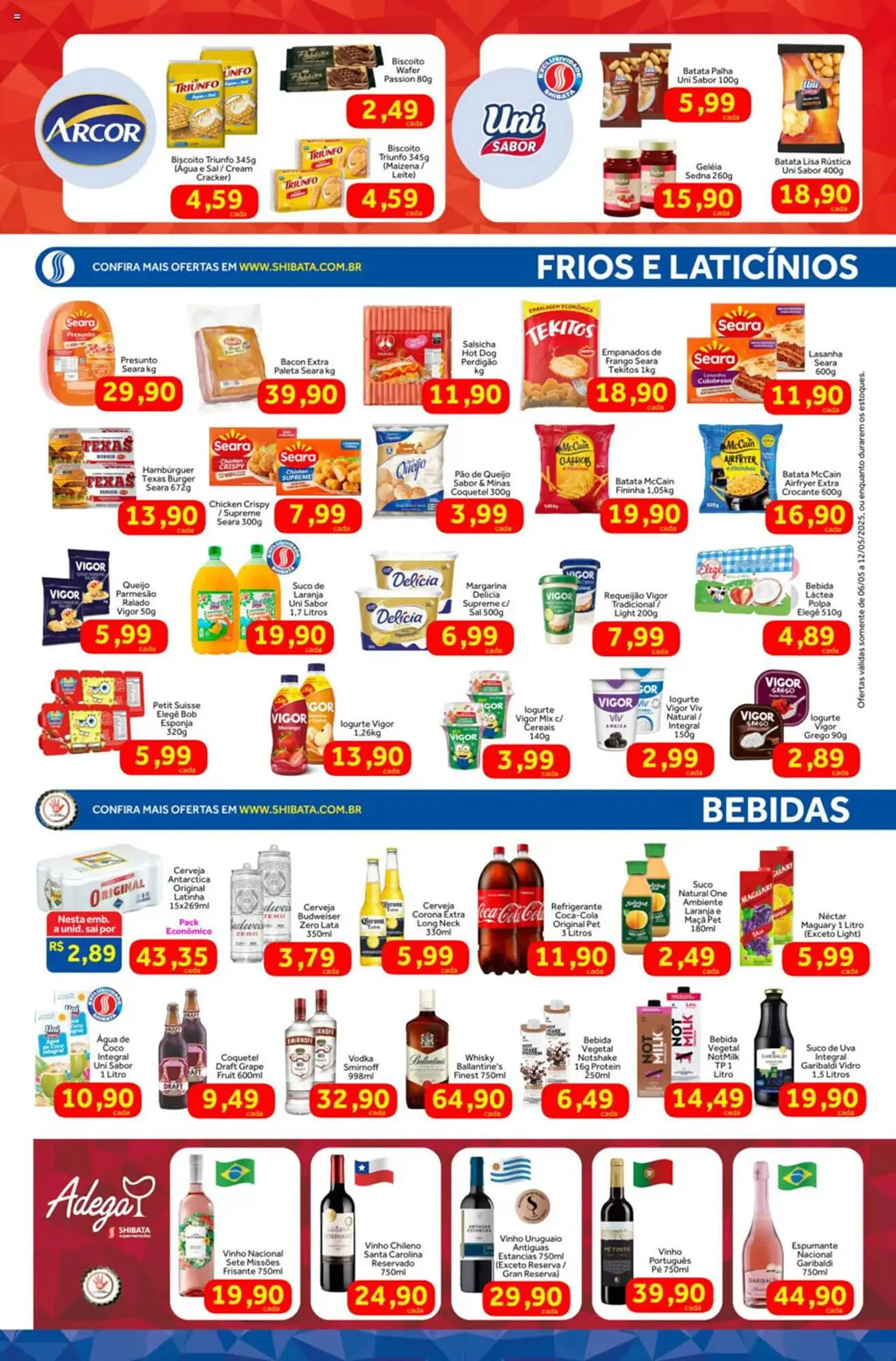 Encarte de Catálogo Shibata Supermercados 6 de maio até 12 de maio 2025 - Pagina 3