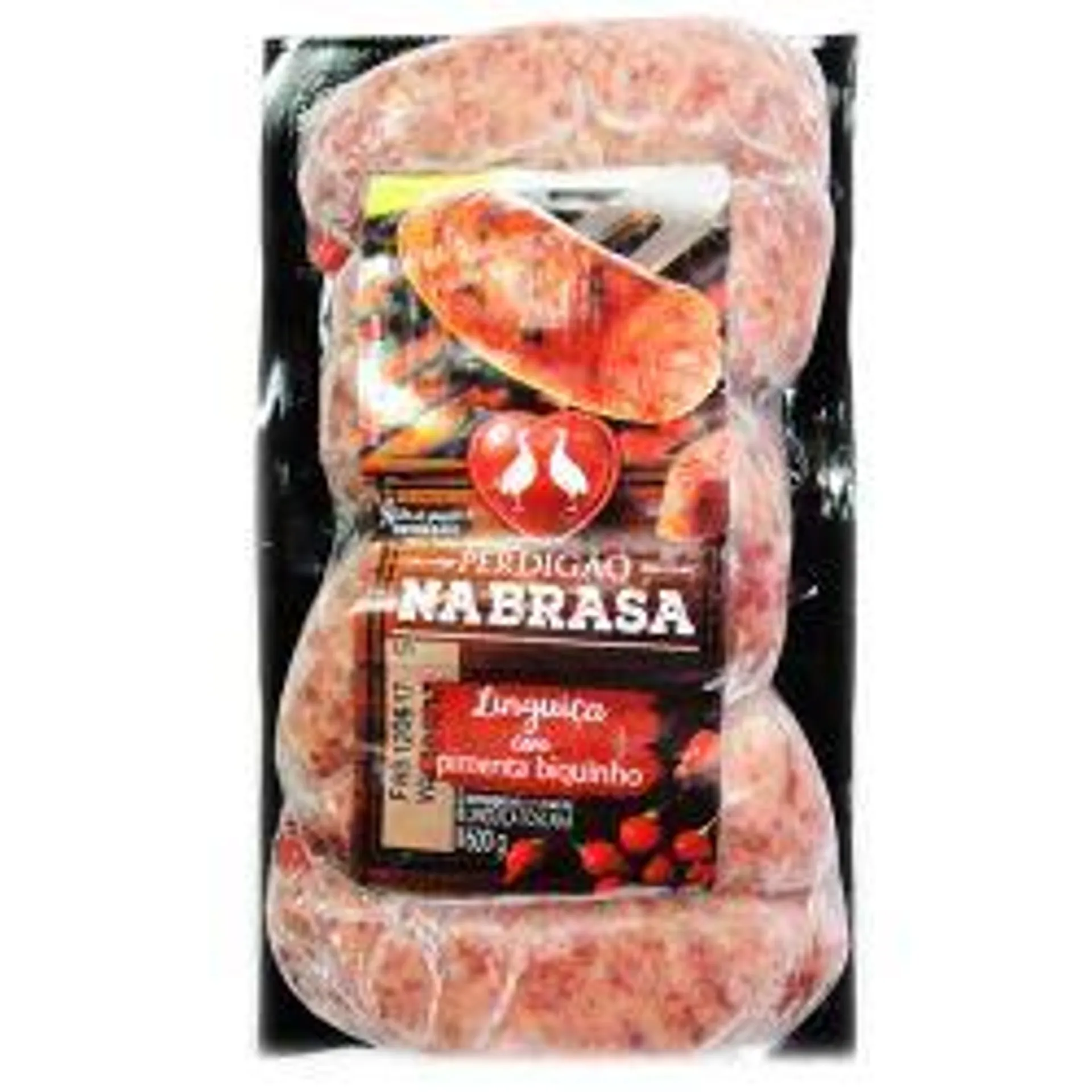 Linguica Toscana Nabrasa Com Pimenta Biquinho 600g