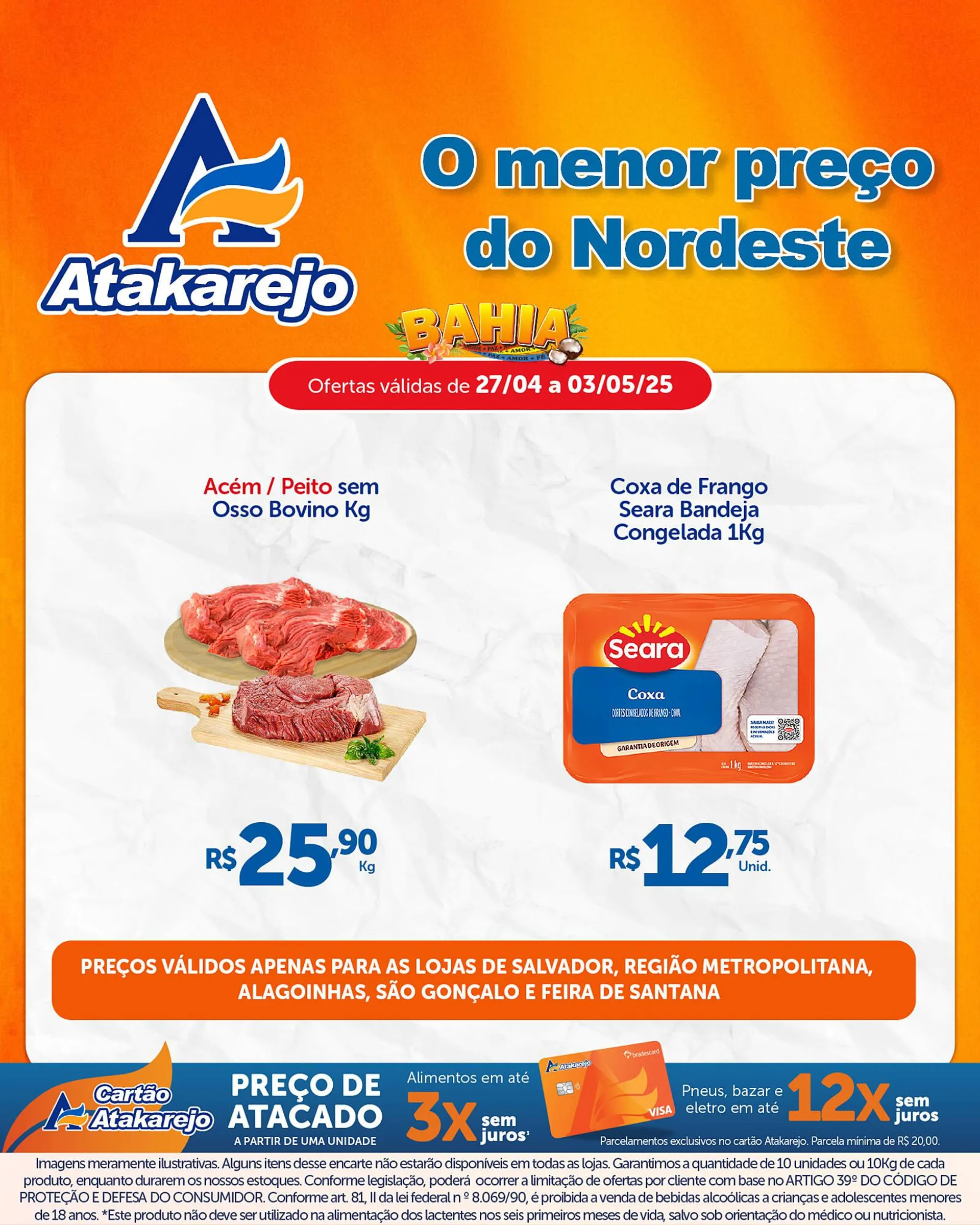 Encarte de Catálogo Atakarejo 27 de abril até 3 de maio 2025 - Pagina 3