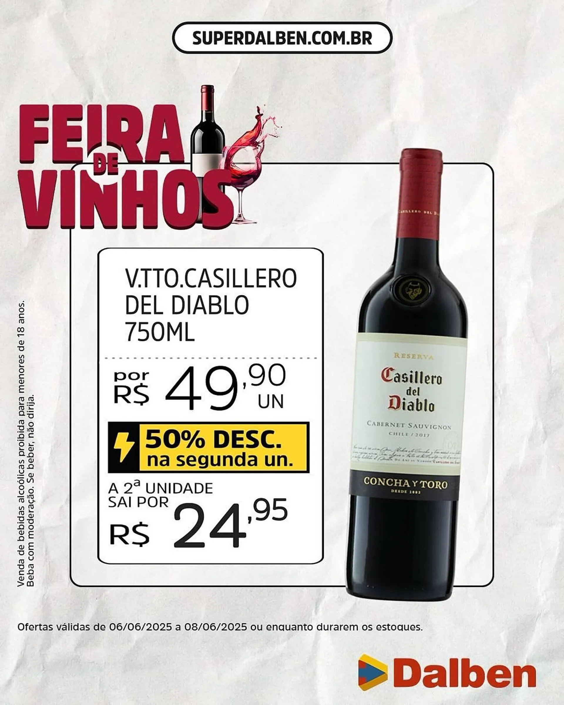 Encarte de Catálogo Supermercado Dalben 6 de junho até 8 de junho 2025 - Pagina 2