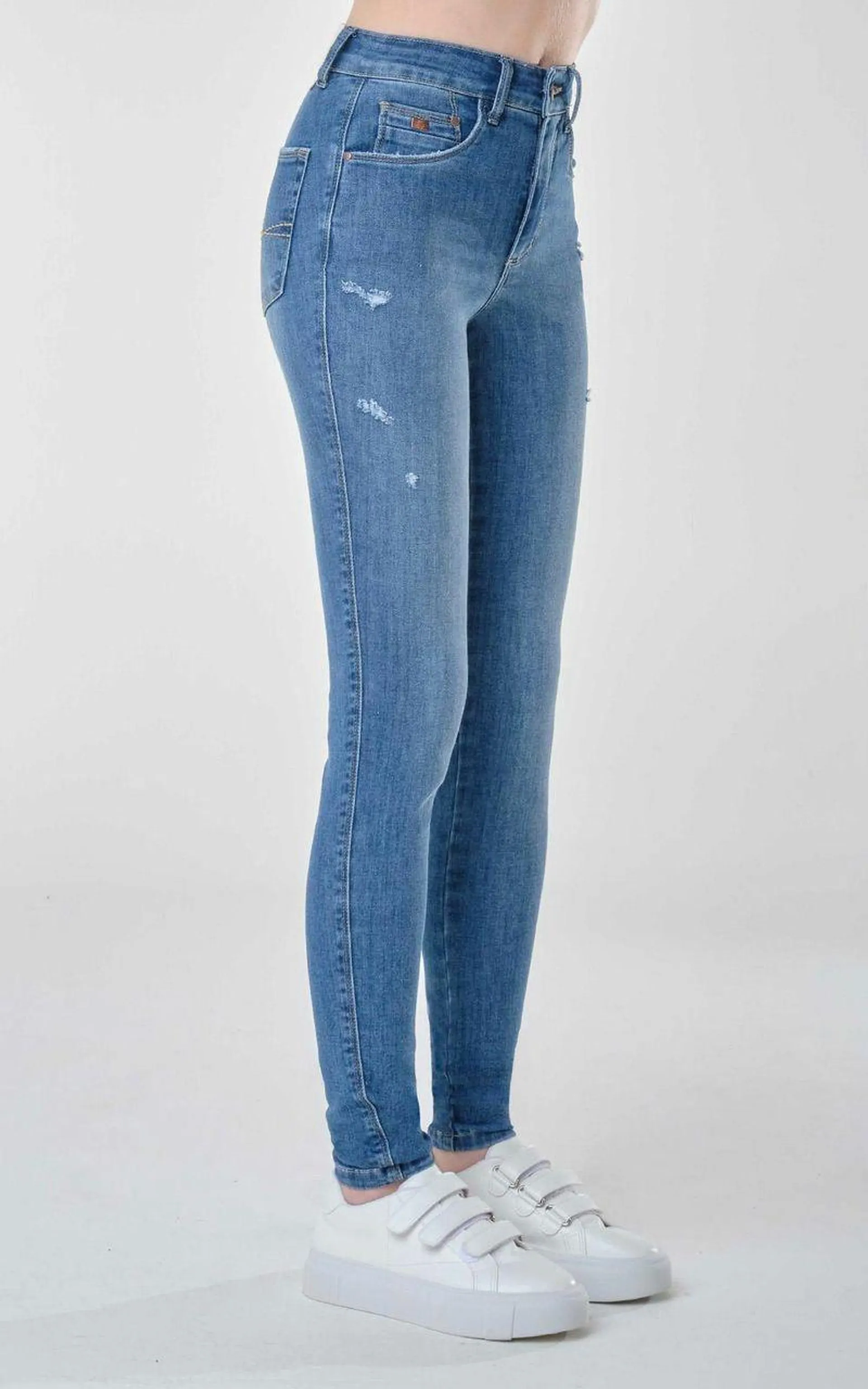 Calça Jeans Skinny Feminina - INDIGO