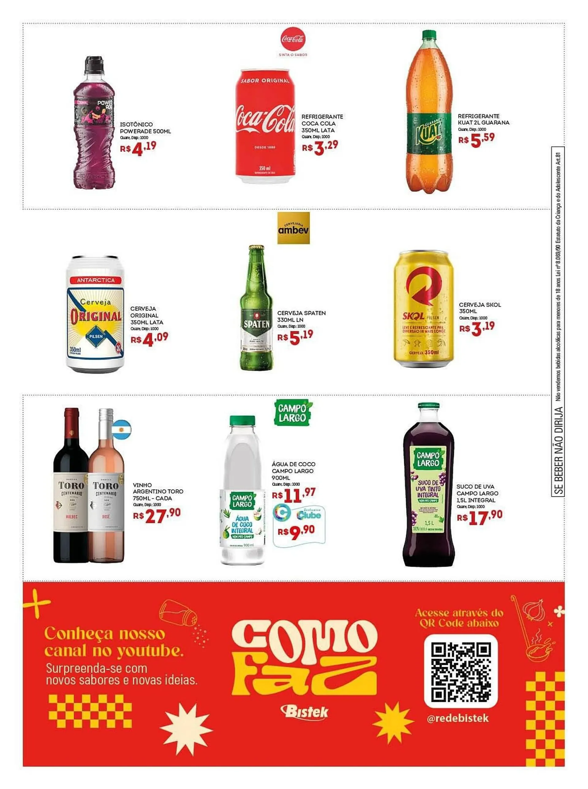 Encarte de Catálogo Bistek Supermercados 23 de abril até 6 de maio 2025 - Pagina 7
