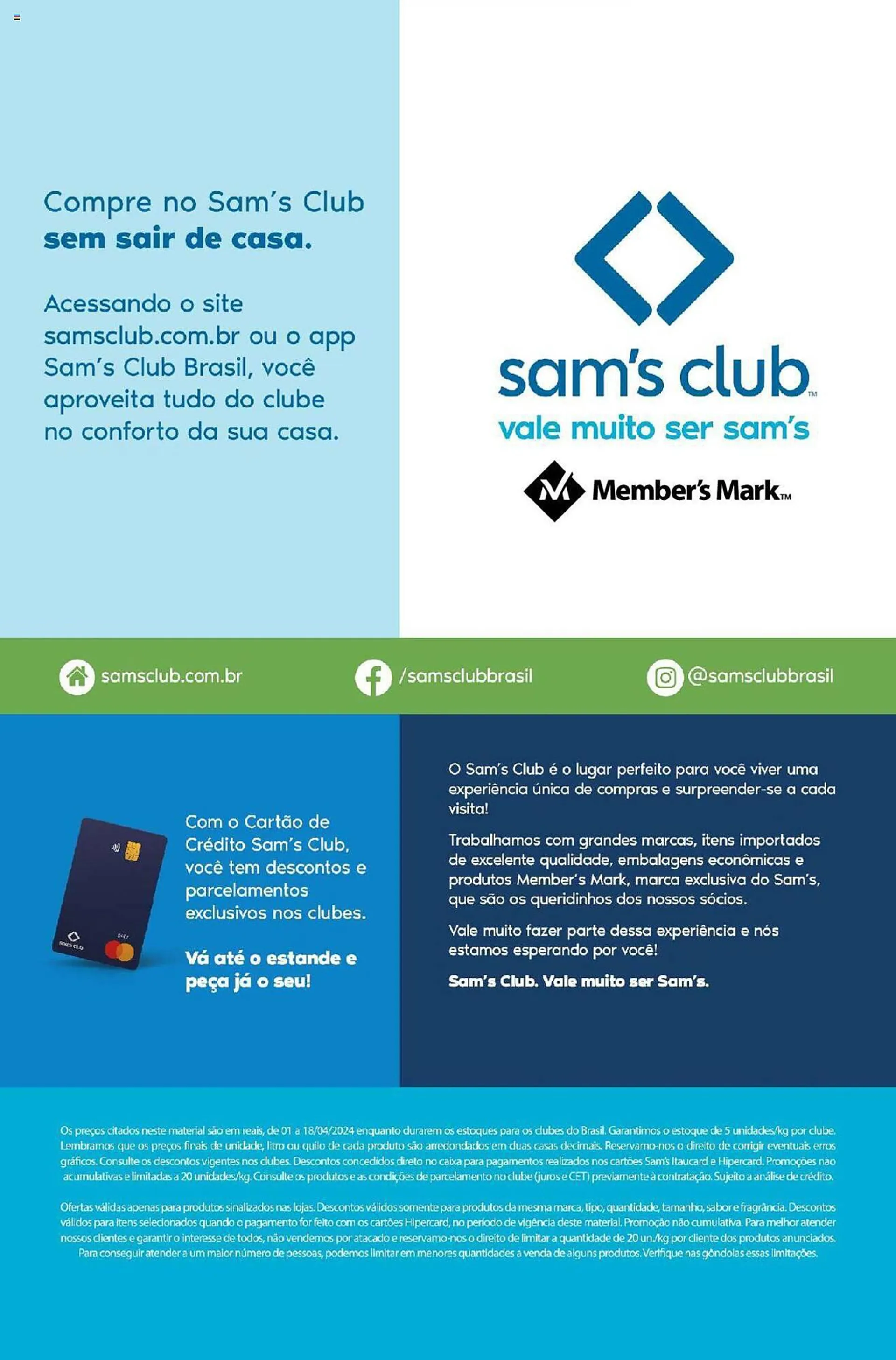 Encarte de Catálogo Sam's Club 1 de abril até 18 de abril 2024 - Pagina 15