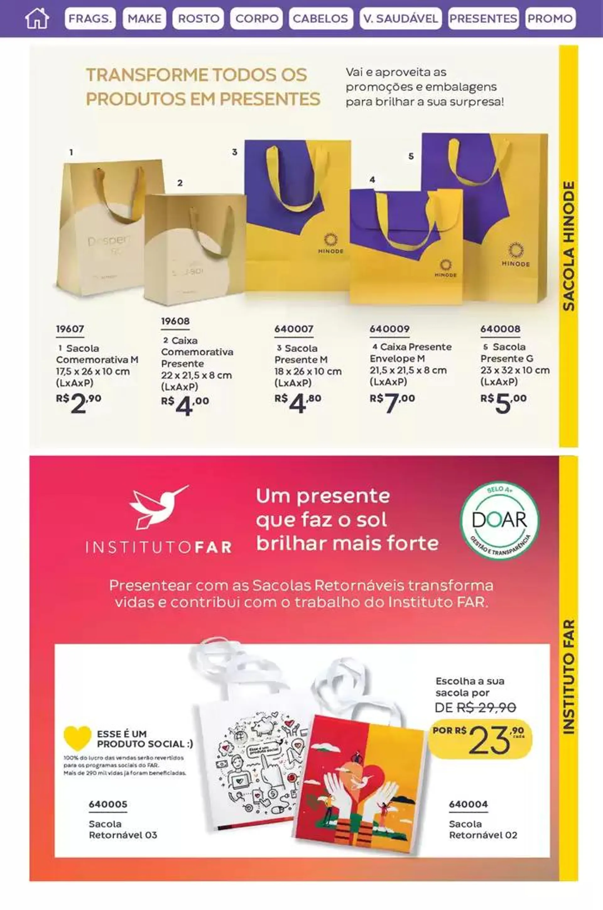 Encarte de  Hinode Ciclo 3 3 de março até 31 de março 2025 - Pagina 7