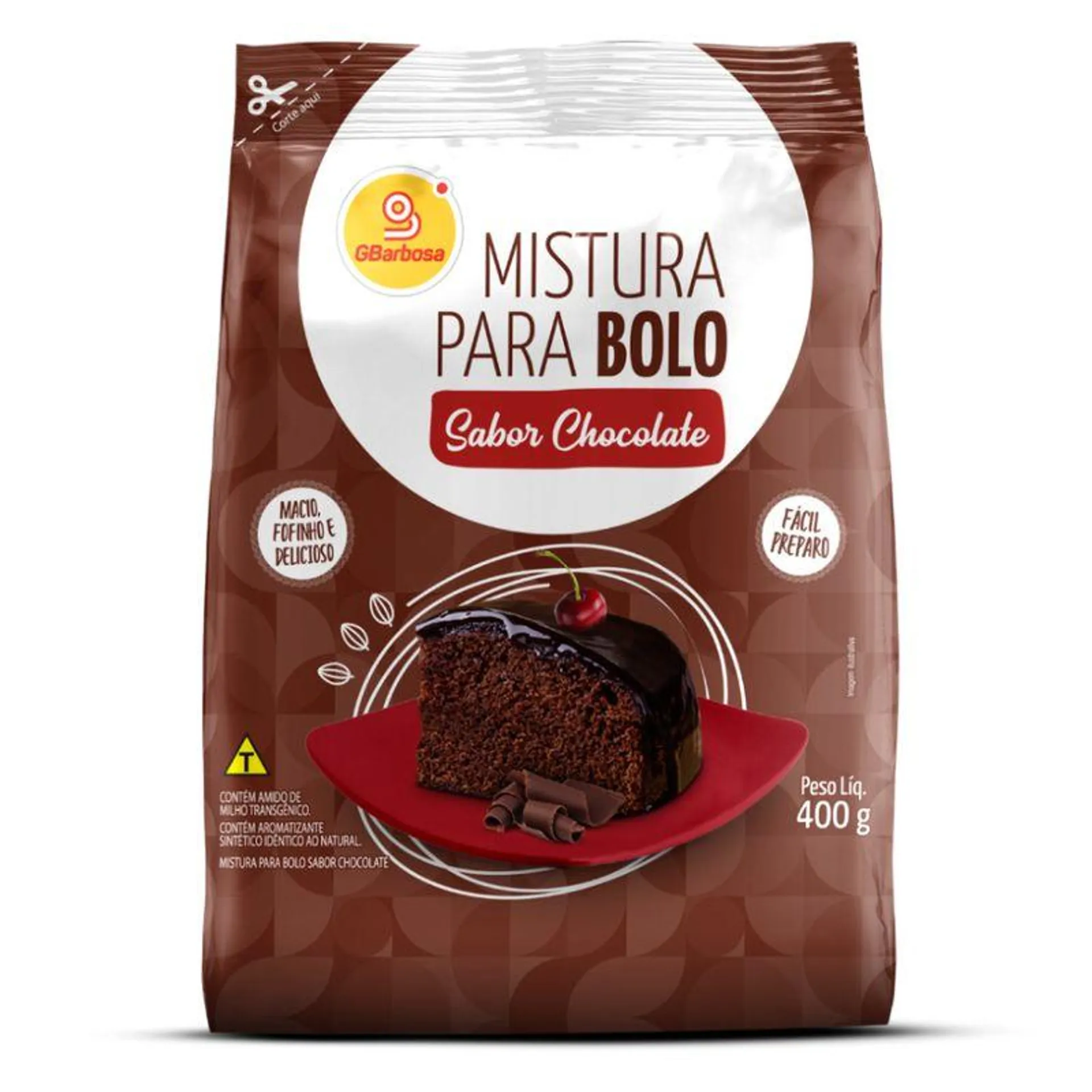 Mistrura p/ Bolo GBarbosa Chocolate 400g