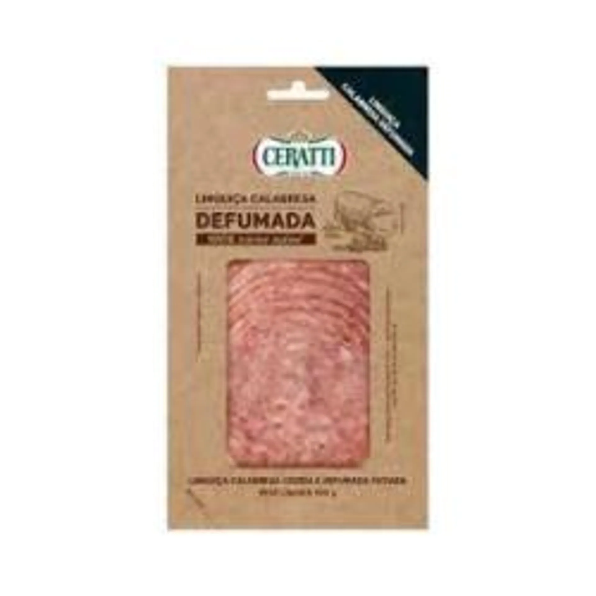 Linguíça Calabresa .defumada Ceratti Coz.fat.100g