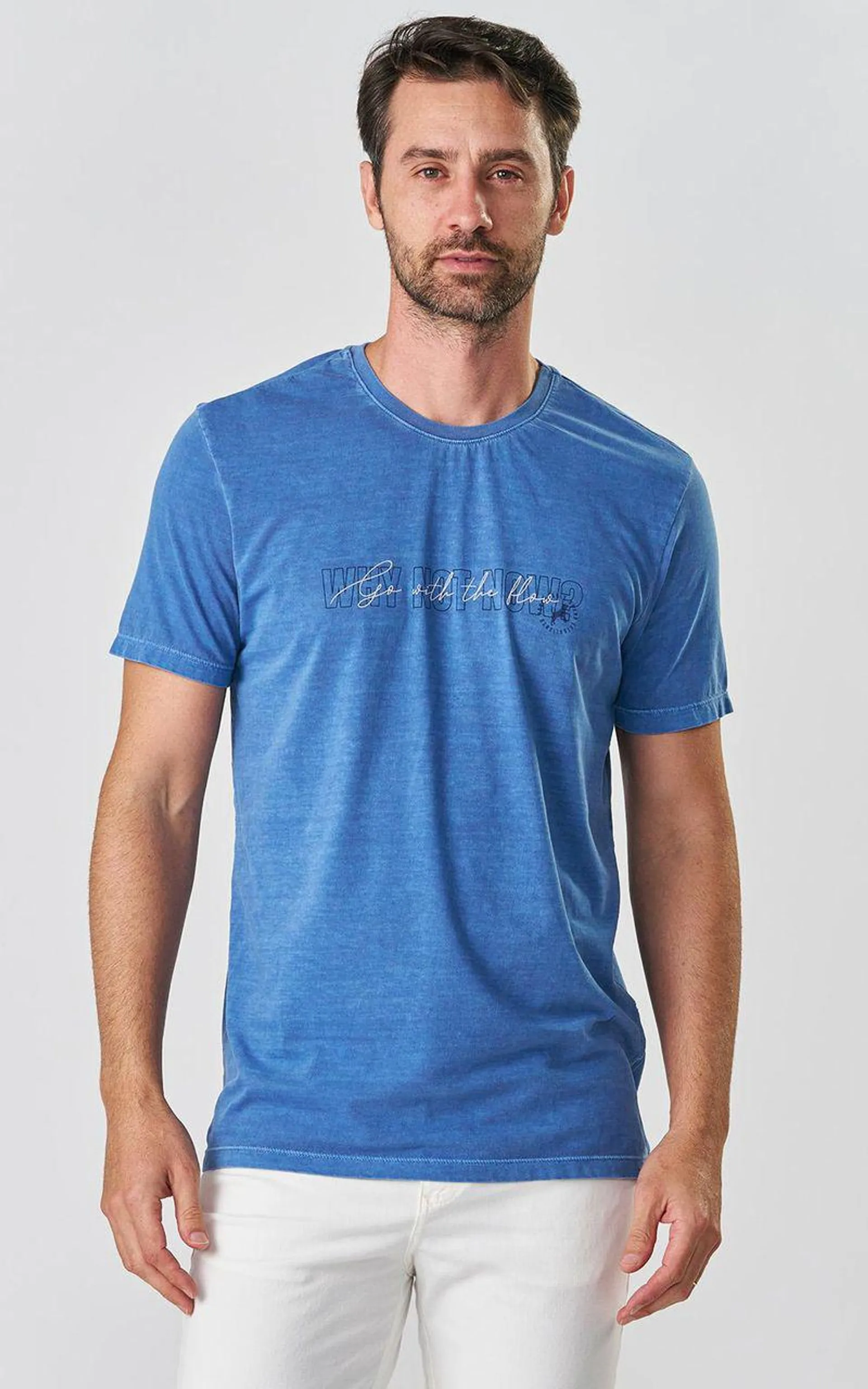 Camiseta Estonada e Estampada - IBIZA