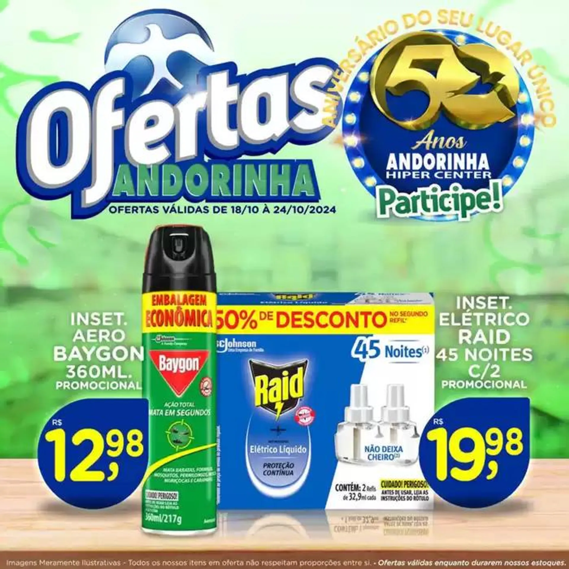 Encarte de Andorinha Hipermercado OFERTAS 18 de outubro até 24 de outubro 2024 - Pagina 51