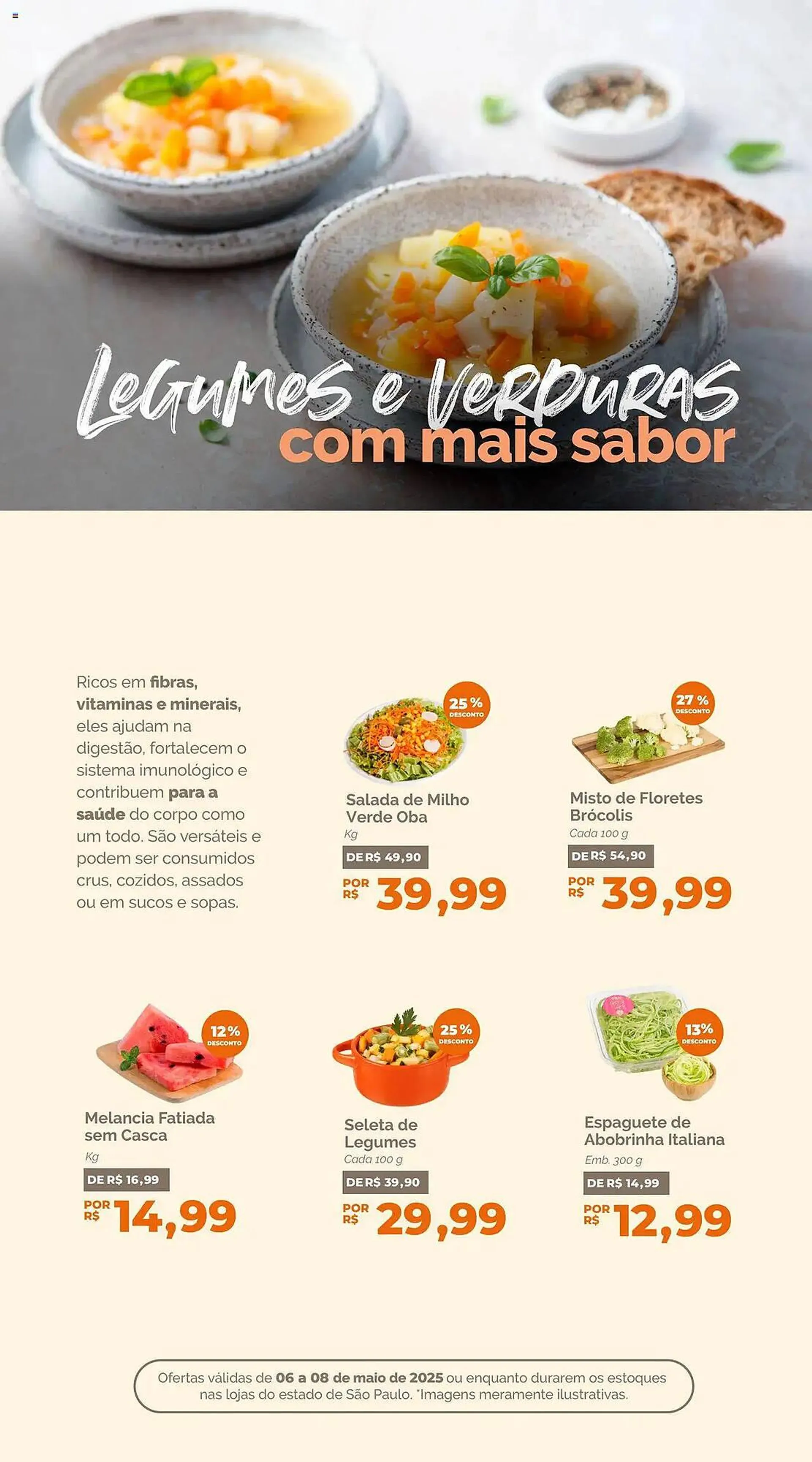 Encarte de Catálogo Oba Hortifruti 6 de maio até 8 de maio 2025 - Pagina 4