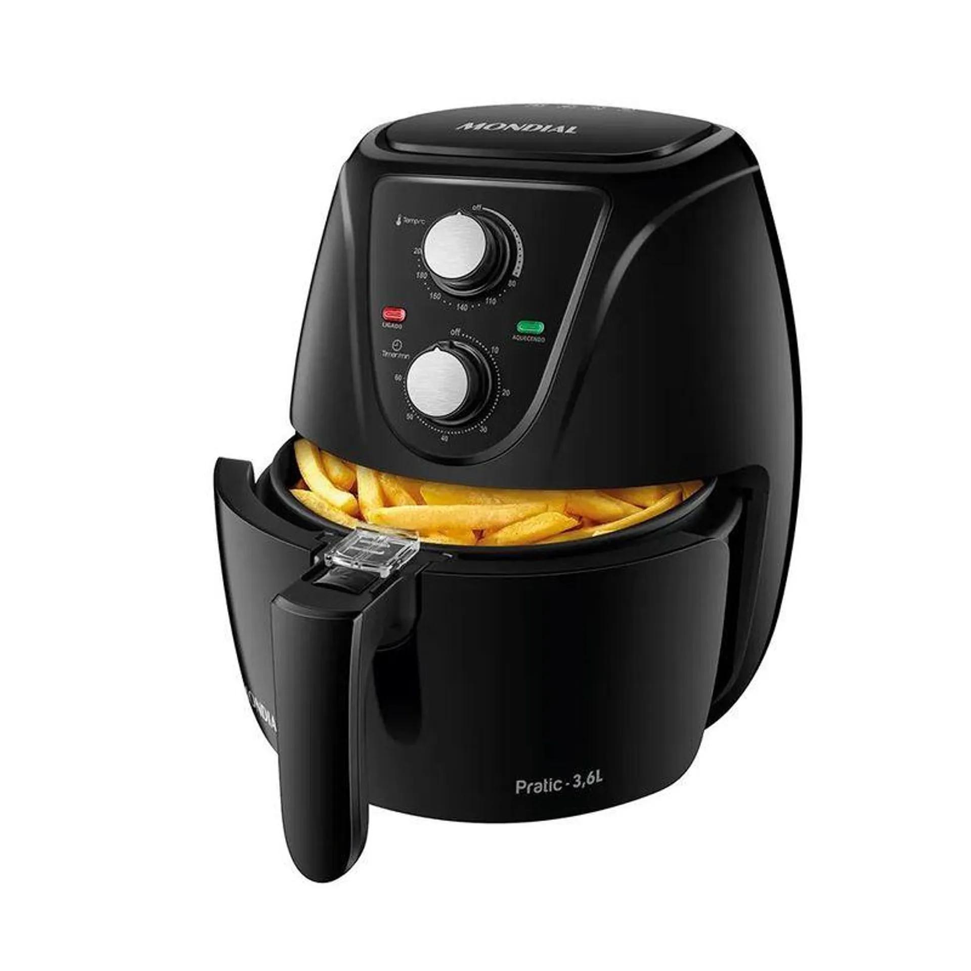 Fritadeira Mondial Air Fryer AF-36-FB 3.6 Litros Preta 127V