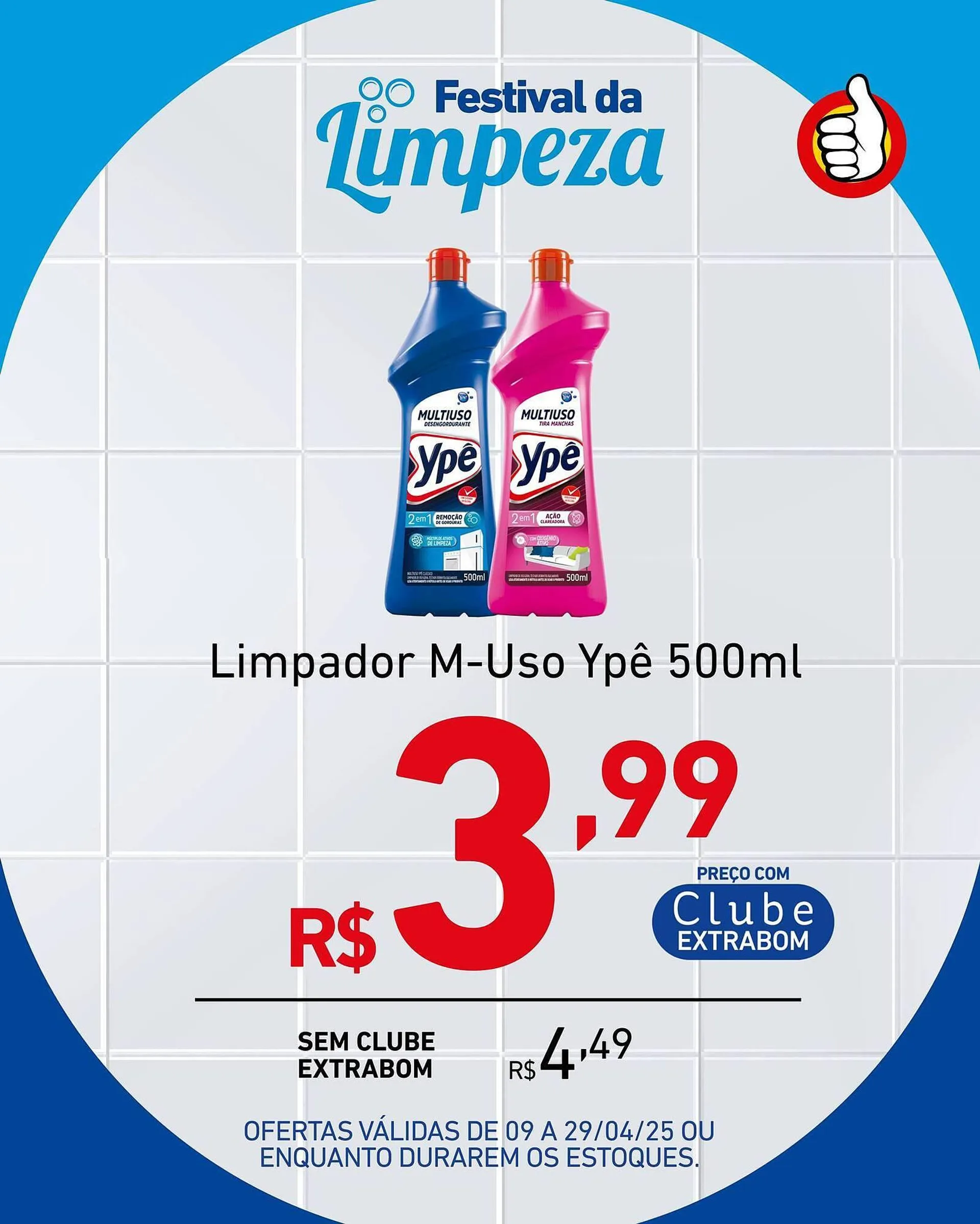 Encarte de Catálogo Extrabom Supermercados 21 de abril até 29 de abril 2025 - Pagina 3