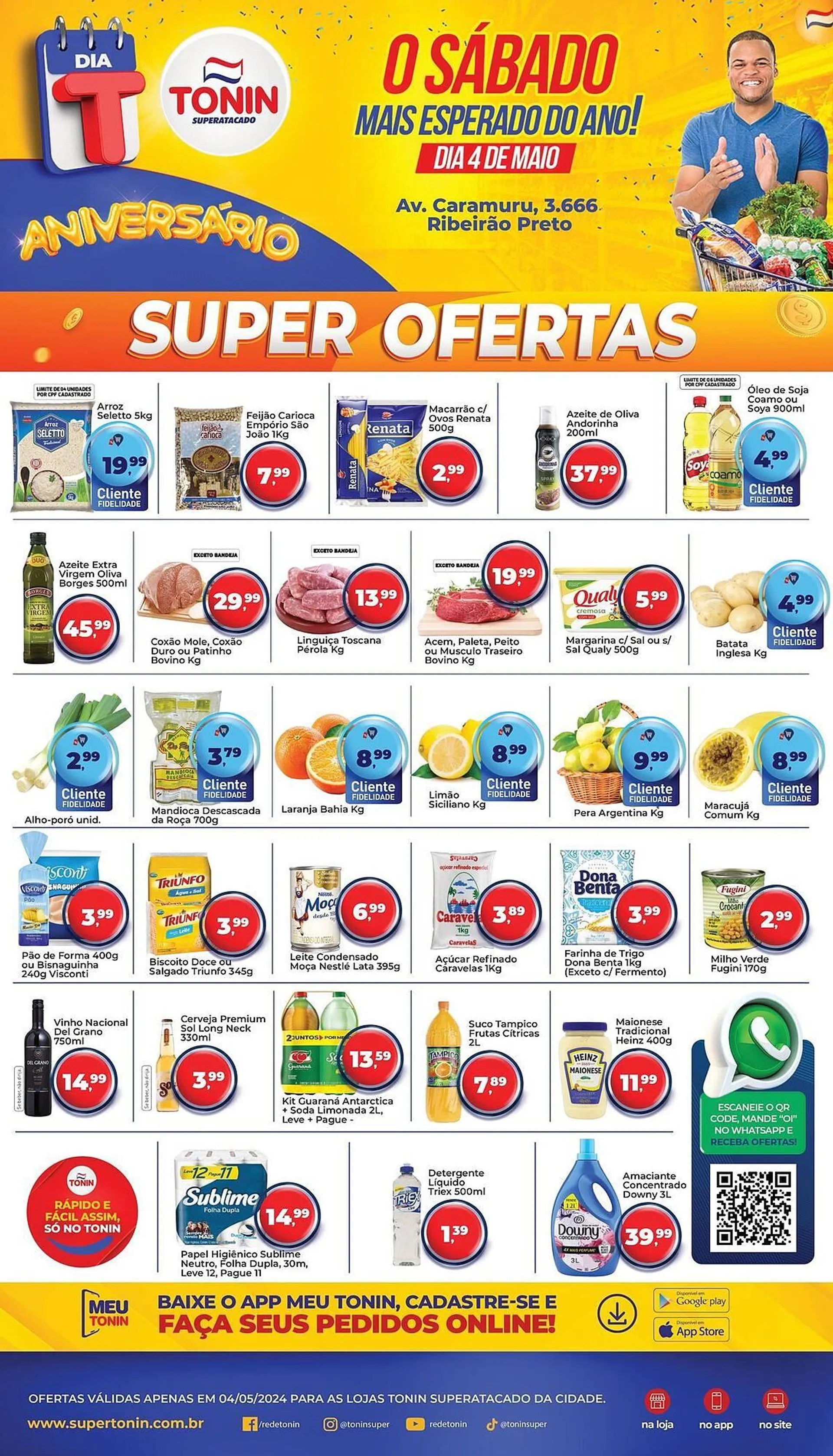 Encarte de Catálogo Tonin Superatacado 4 de maio até 4 de maio 2024 - Pagina 1