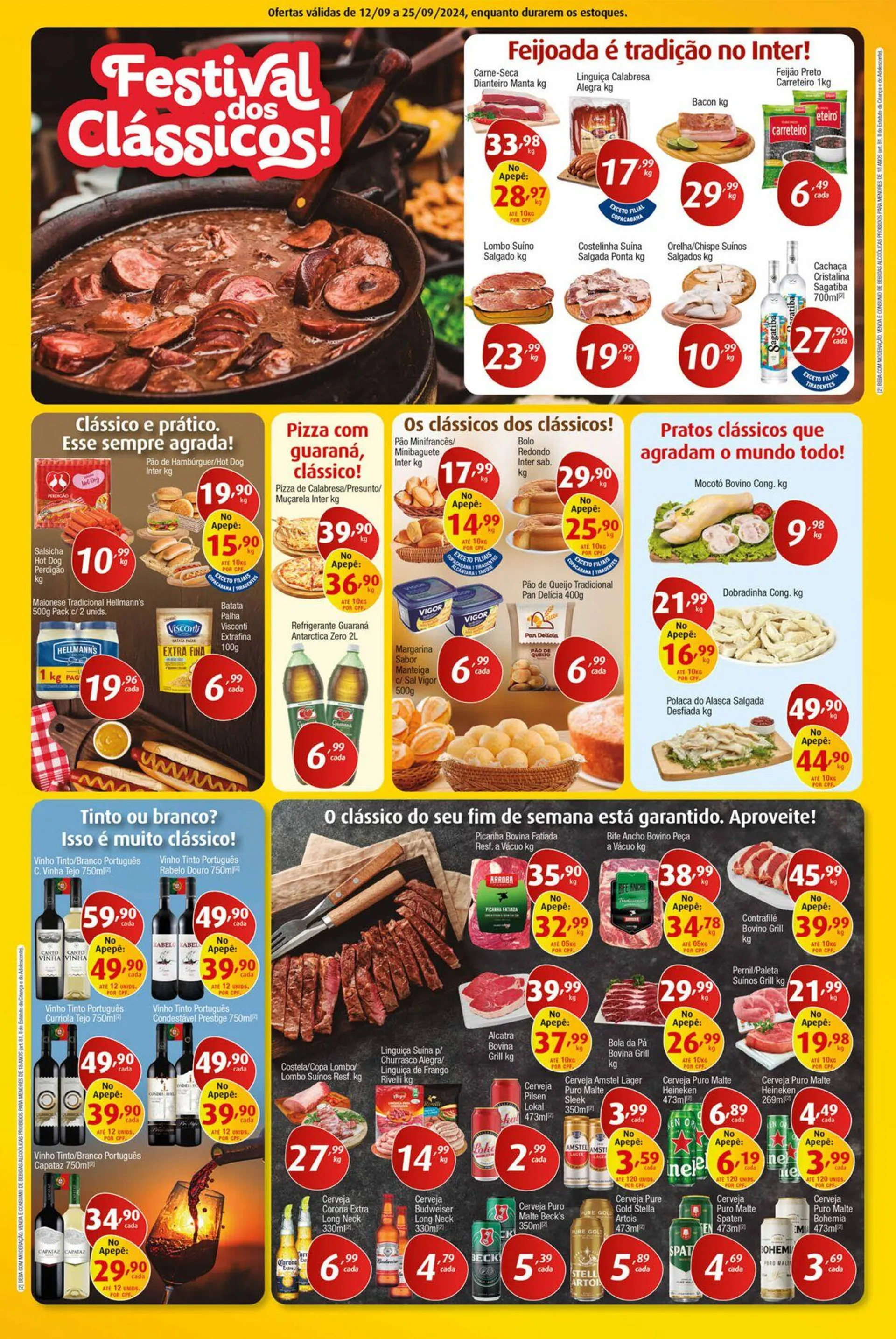 Encarte de Inter Supermercados 9 de setembro até 18 de setembro 2024 - Pagina 3
