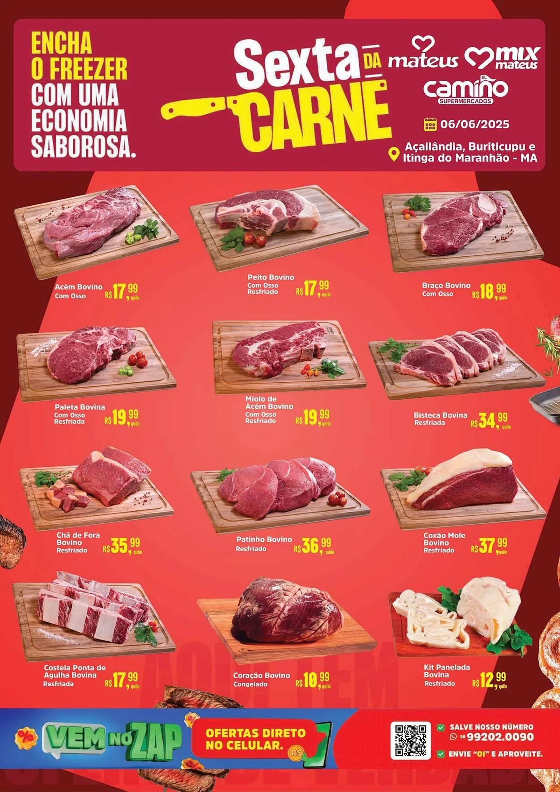 Encarte de Catálogo Supermercados Mateus 6 de junho até 6 de junho 2025 - Pagina 1