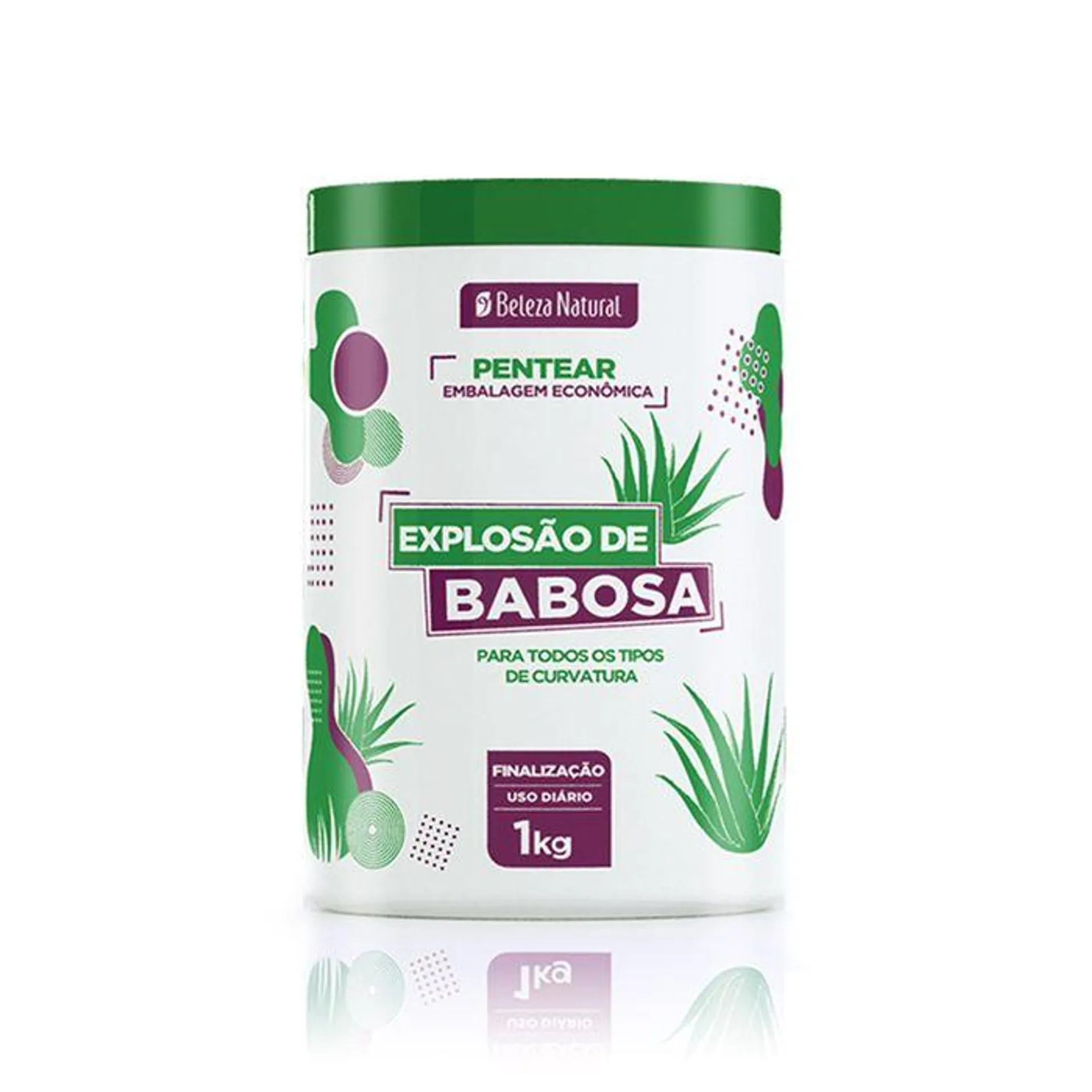 Creme para Pentear Beleza Natural Explosão de Babosa 1kg