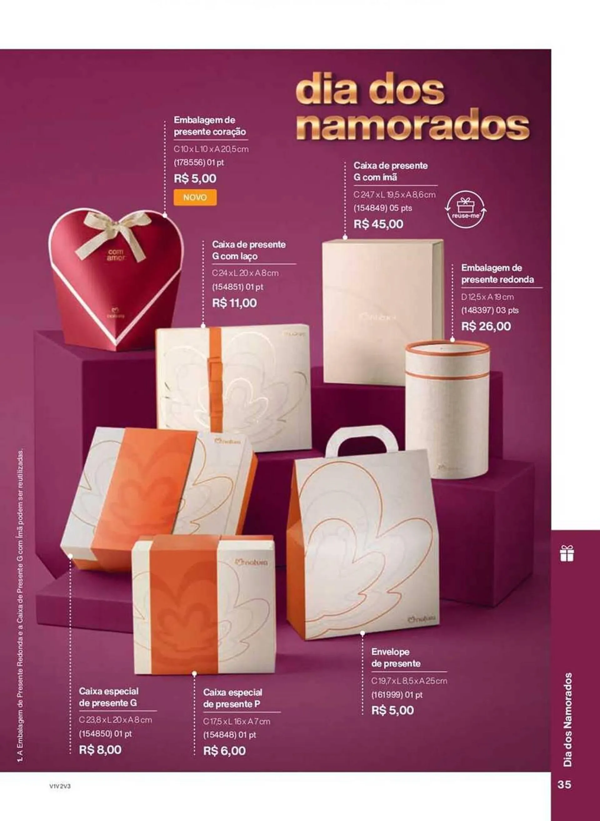 Encarte de Catálogo Natura 28 de abril até 30 de junho 2025 - Pagina 35