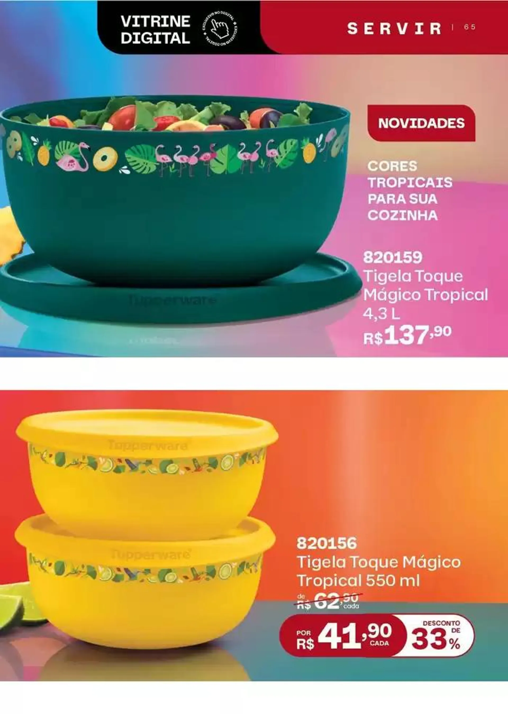 Encarte de Catálogo Tupperware 19 de dezembro até 24 de dezembro 2024 - Pagina 60