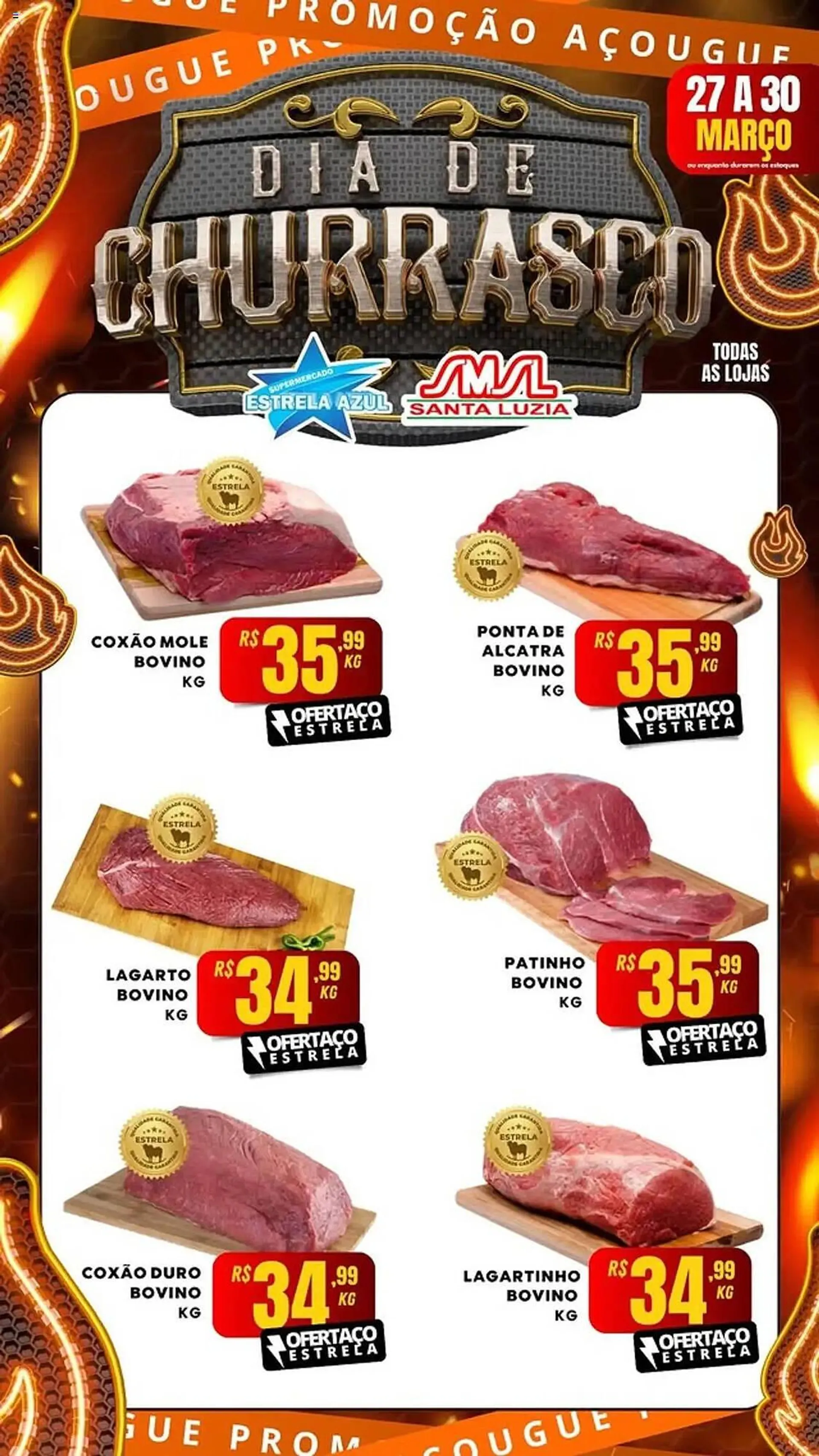 Encarte de Catálogo Supermercado Estrela Azul 27 de março até 30 de março 2025 - Pagina 4