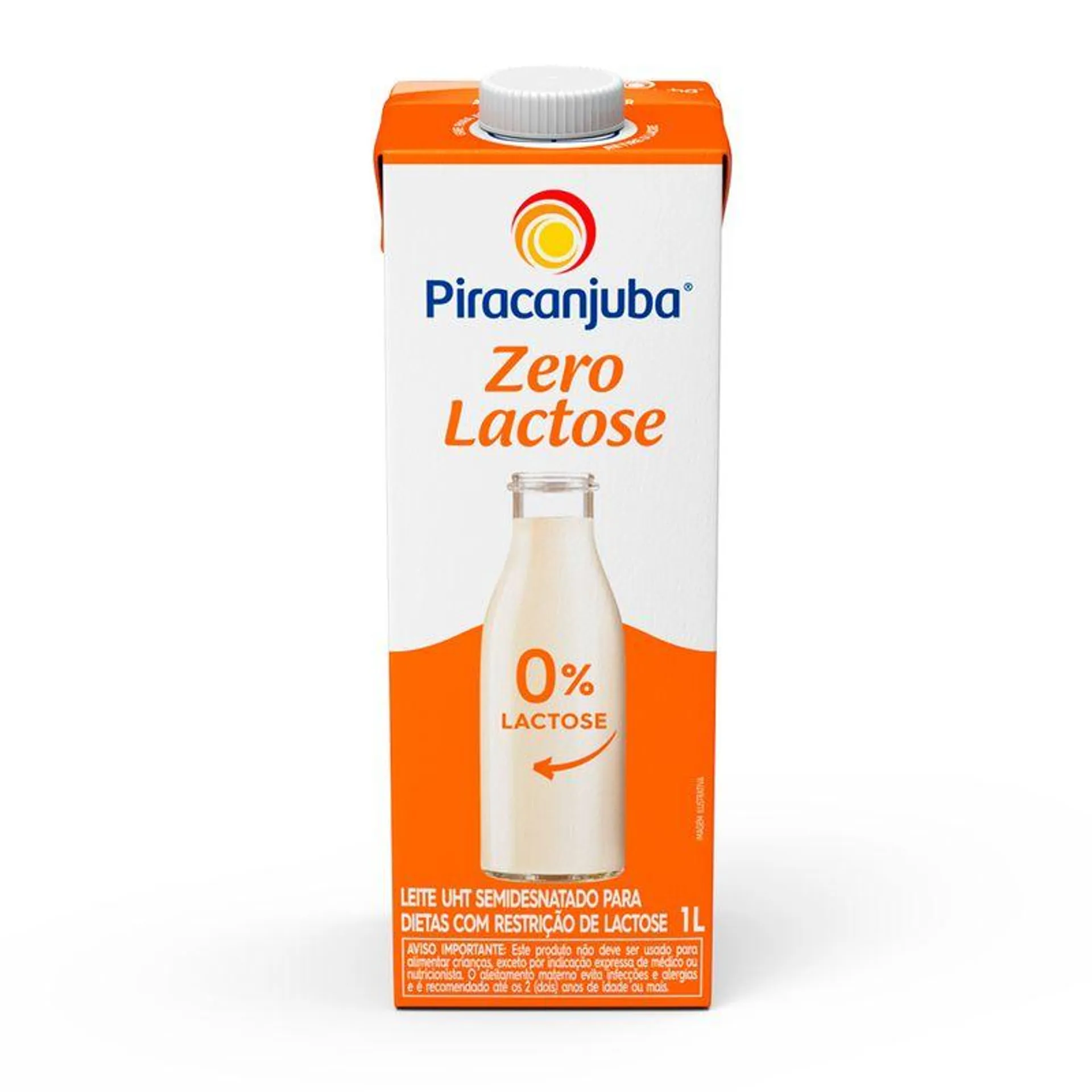 Leite Líquido Piracanjuba Zero Lactose 1l