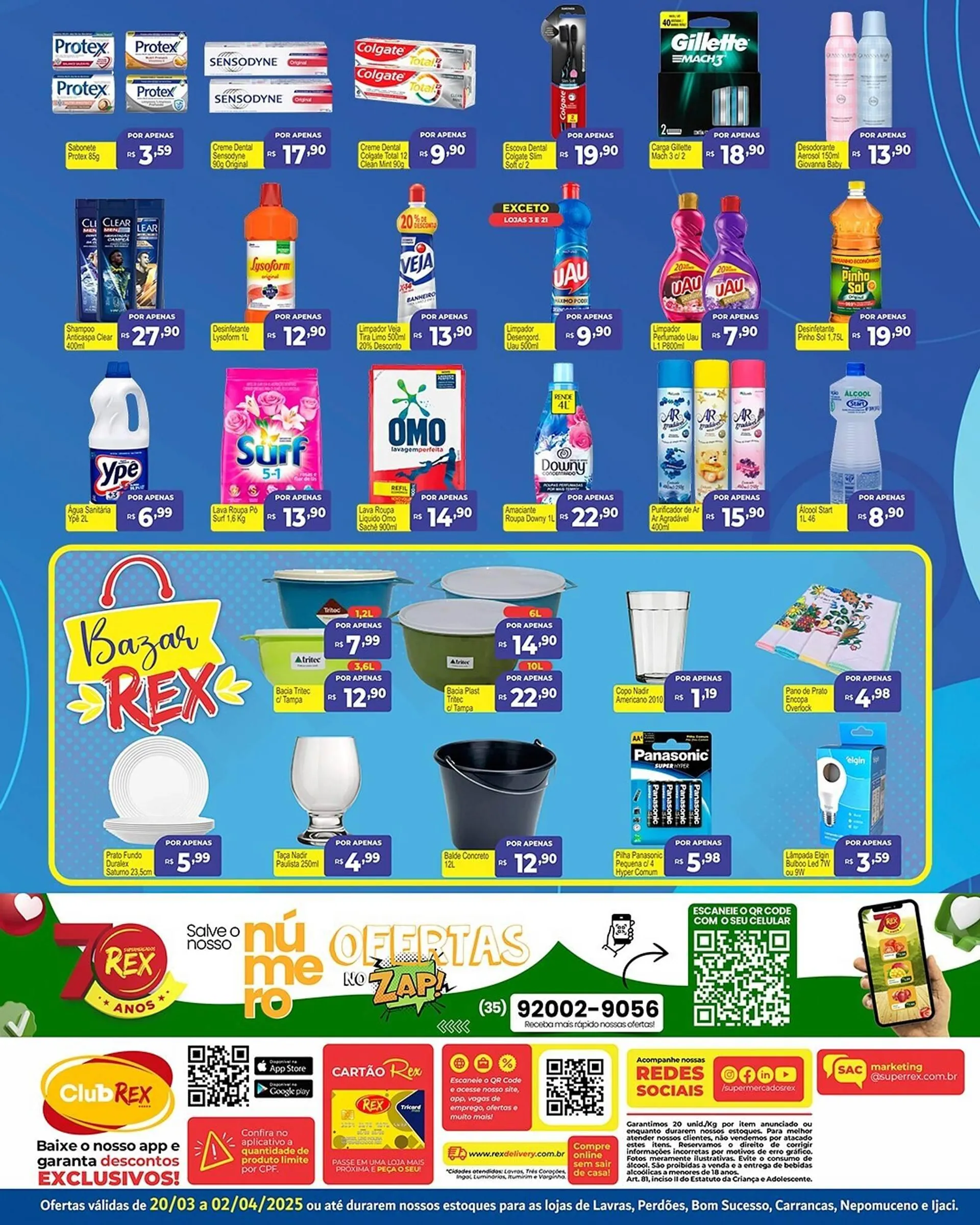 Encarte de Catálogo Supermercados Rex 20 de março até 2 de abril 2025 - Pagina 4