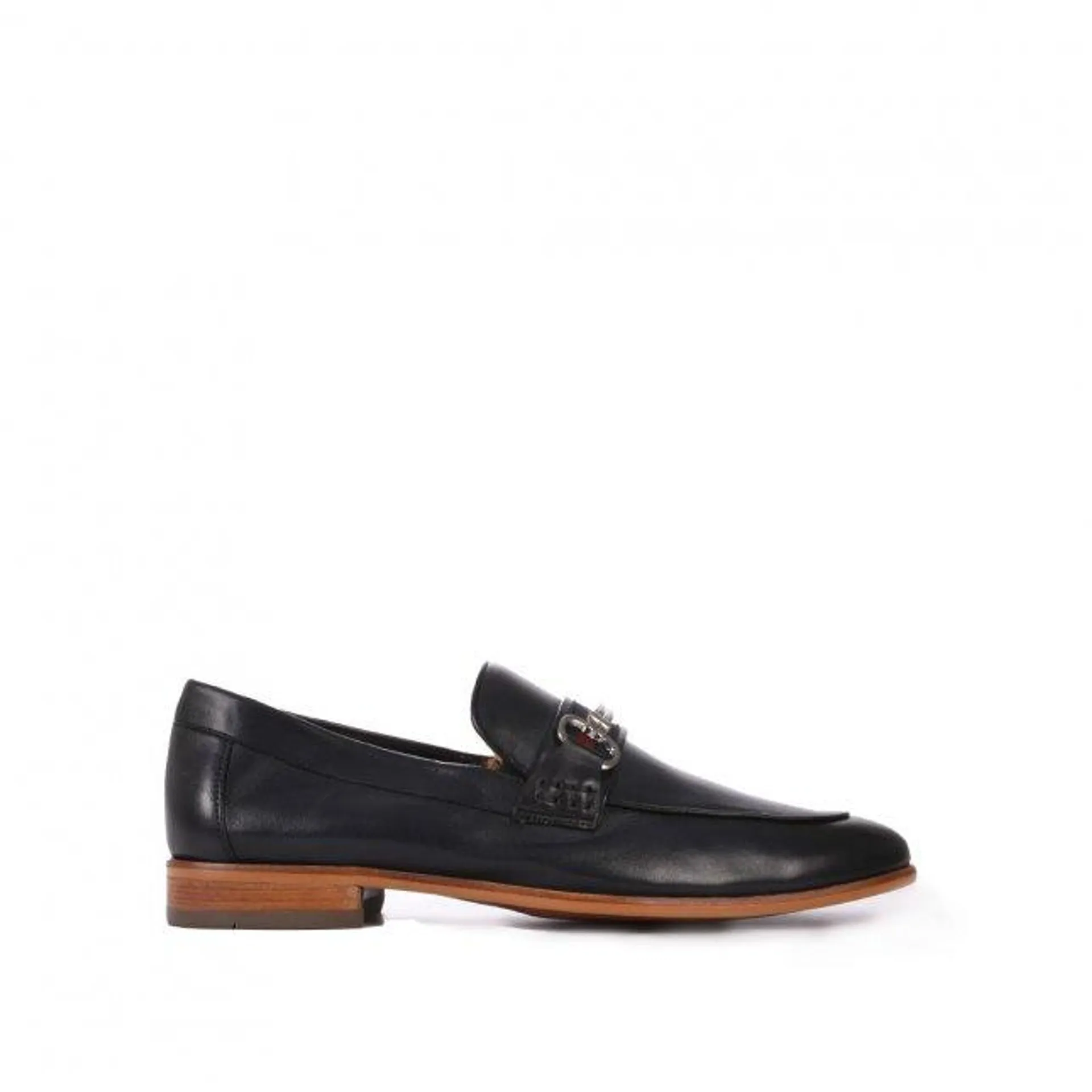 Loafer Masculino Couro Preto