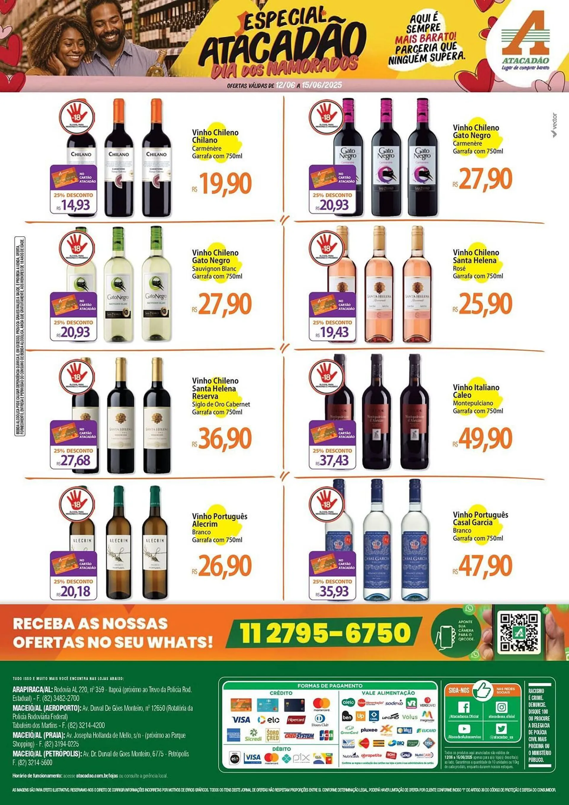Encarte de Catálogo Atacadão 13 de junho até 15 de junho 2025 - Pagina 2