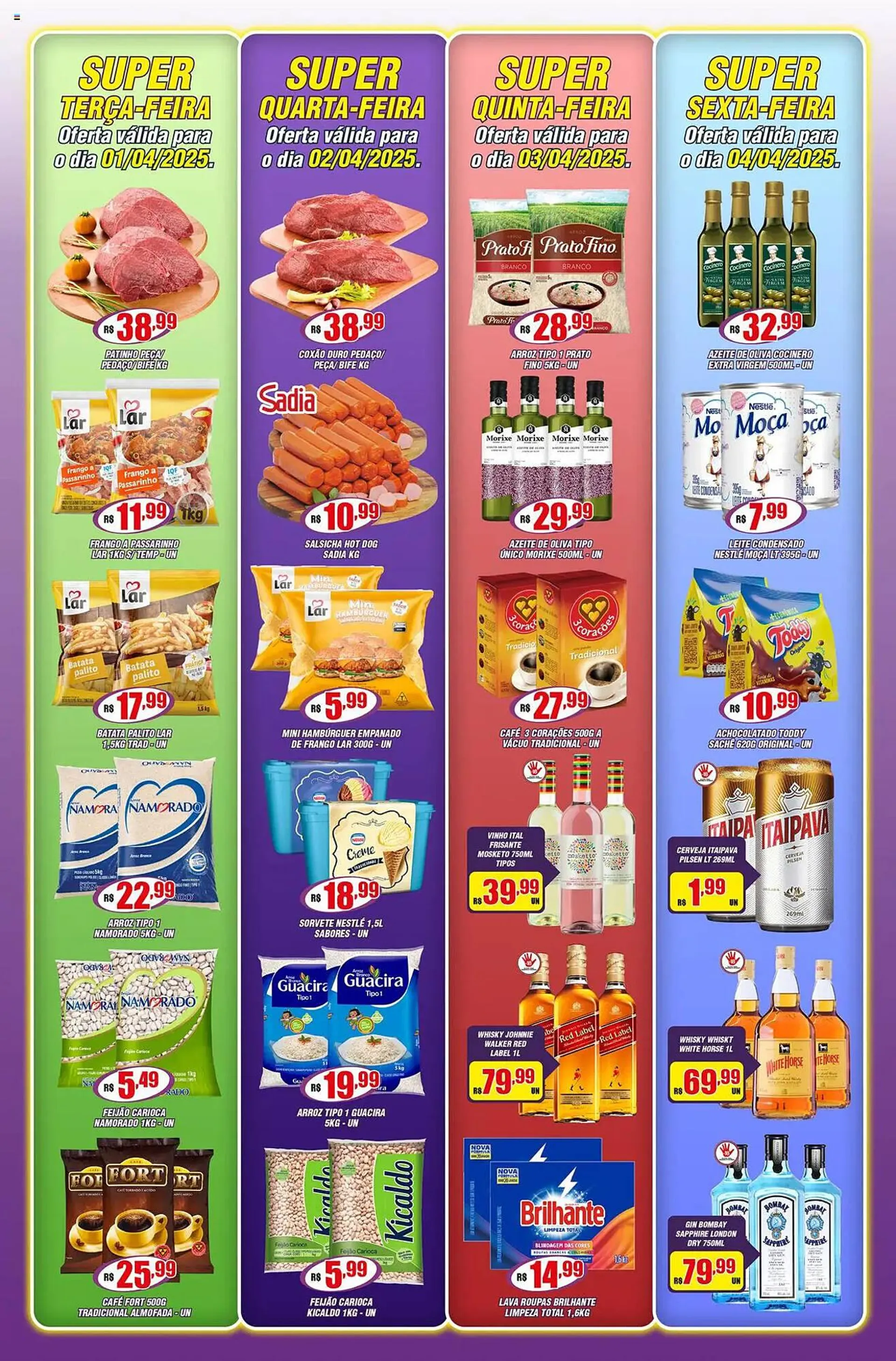Encarte de Catálogo Violeta Supermercados 1 de abril até 4 de abril 2025 - Pagina 2