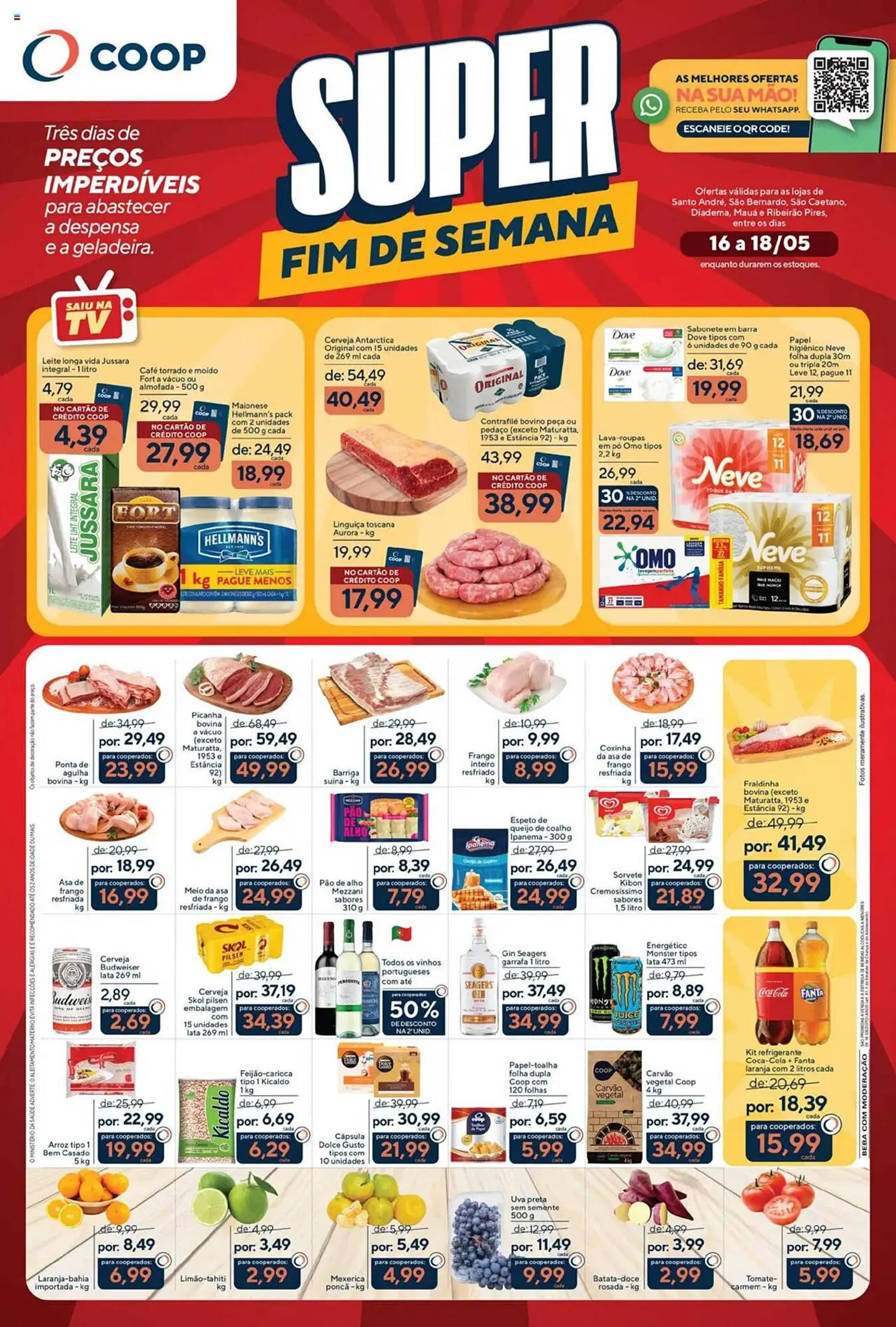 Encarte de Catálogo Coop 14 de maio até 18 de maio 2025 - Pagina 1