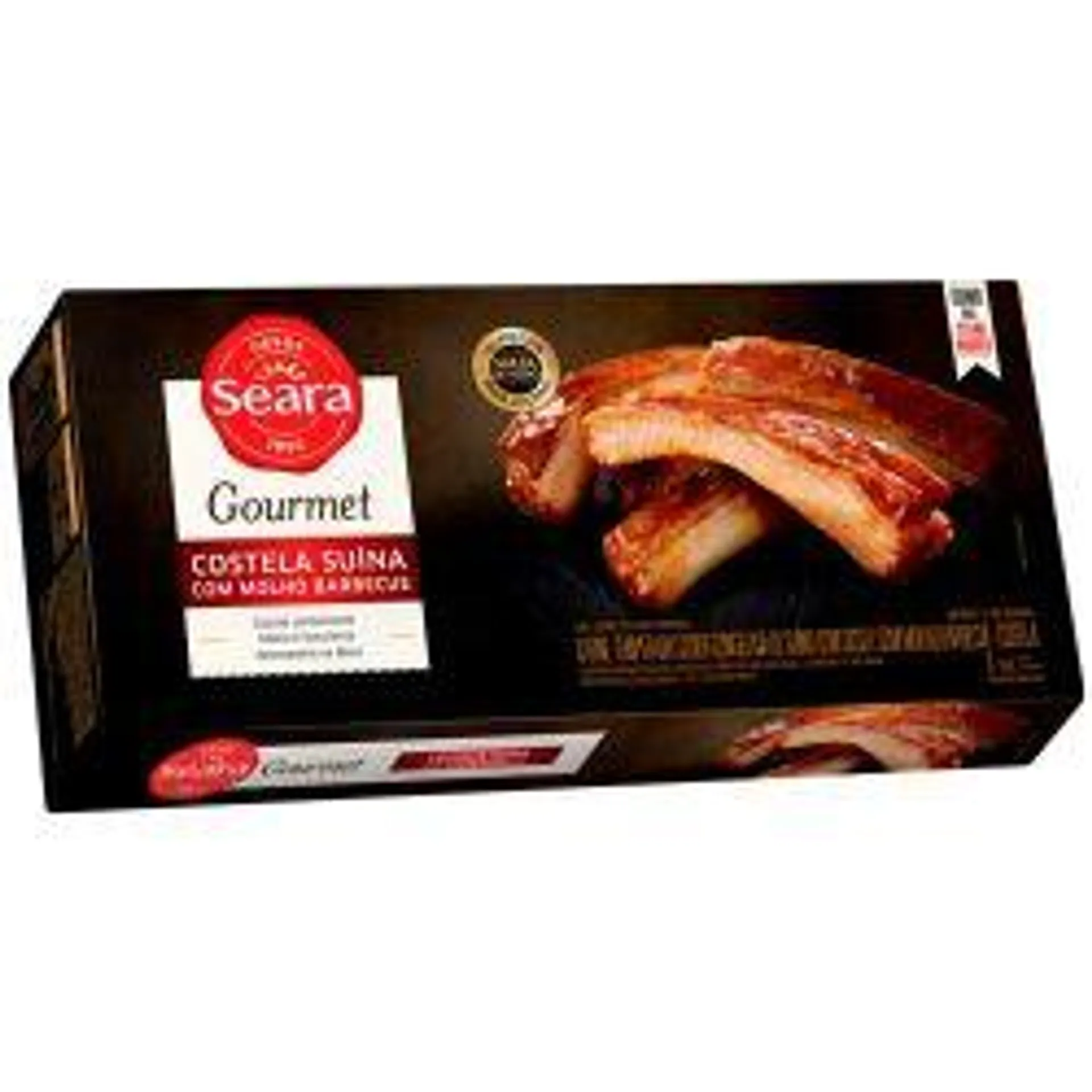 Costela Suína Seara Gourmet Com Molho Barbecue 1kg