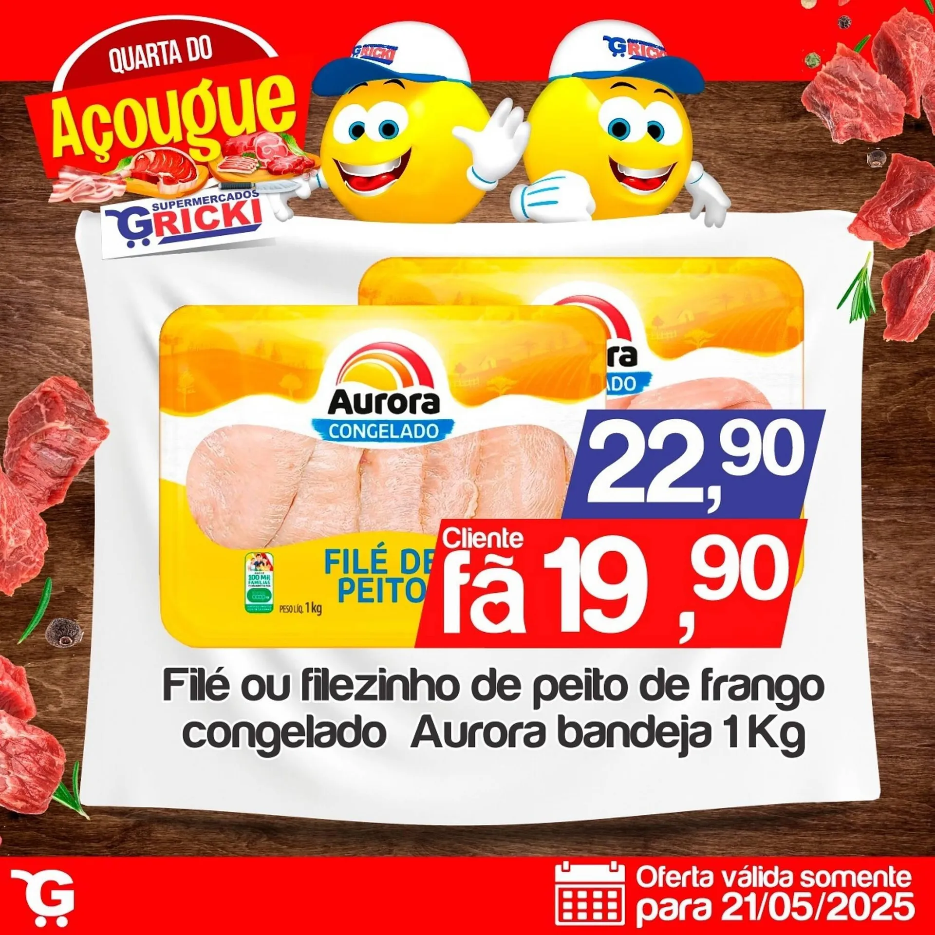 Encarte de Catálogo Supermercados Gricki 21 de maio até 21 de maio 2025 - Pagina 2