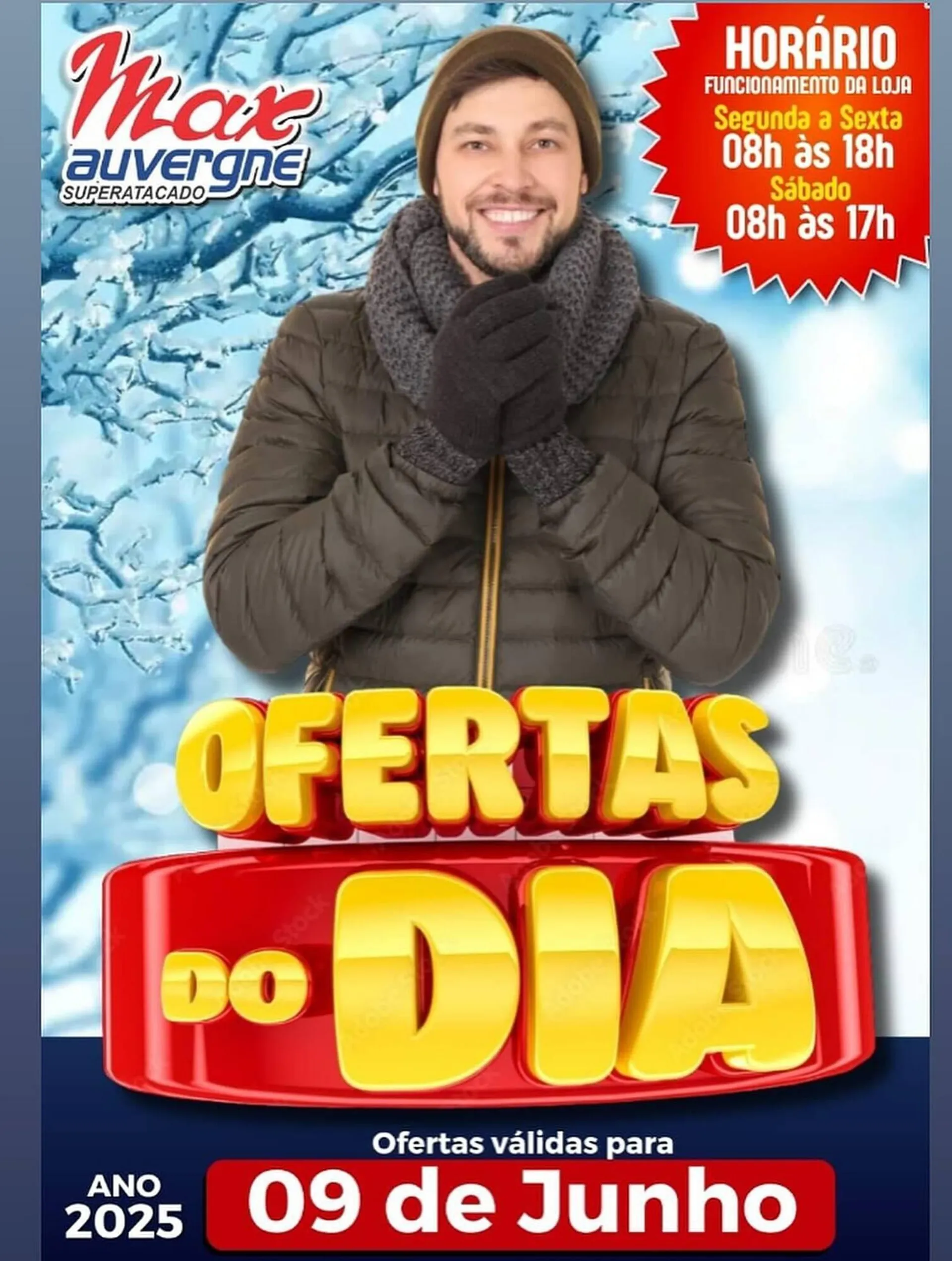 Encarte de Catálogo Max Auvergne Superatacado 9 de junho até 9 de junho 2025 - Pagina 1