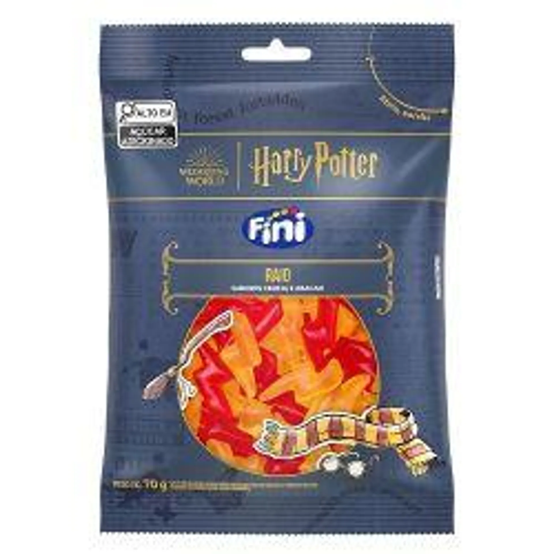 Bala Gelatina Fini Raio Harry Potter 70g