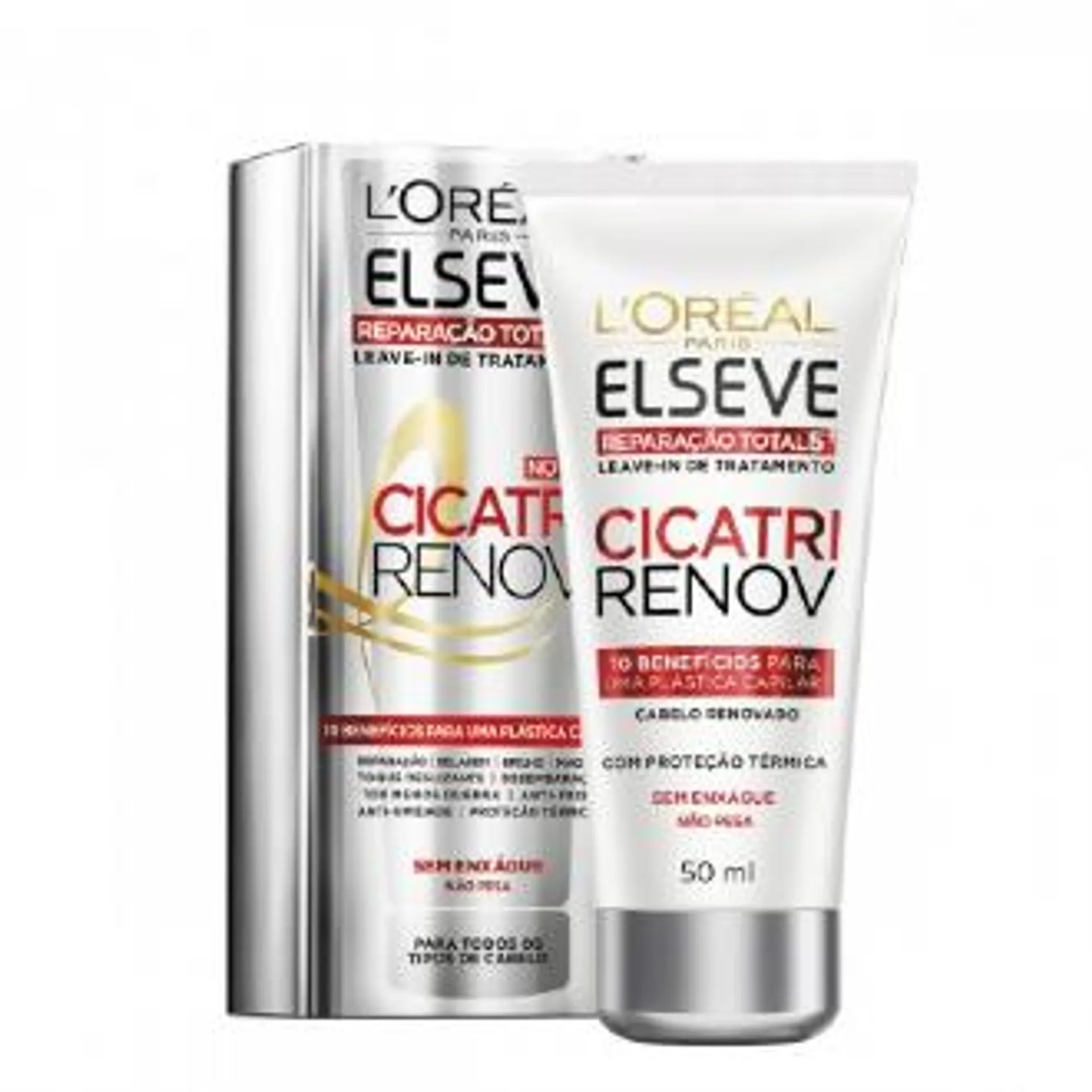 LEAVE IN DE TRATAMENTO ELSEVE CICATRI RENOV 50ML