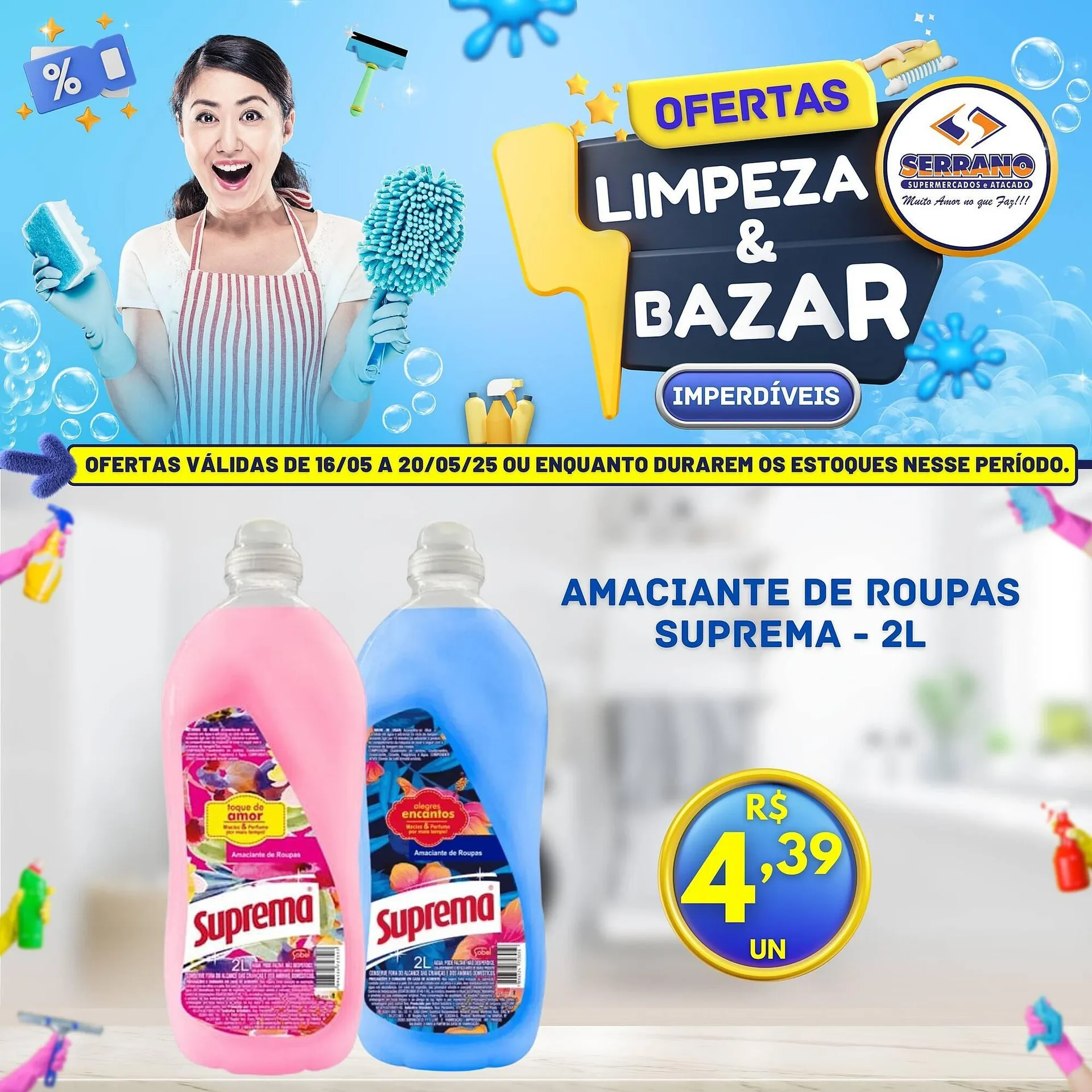 Encarte de Catálogo Serrano Supermercado 19 de maio até 20 de maio 2025 - Pagina 4