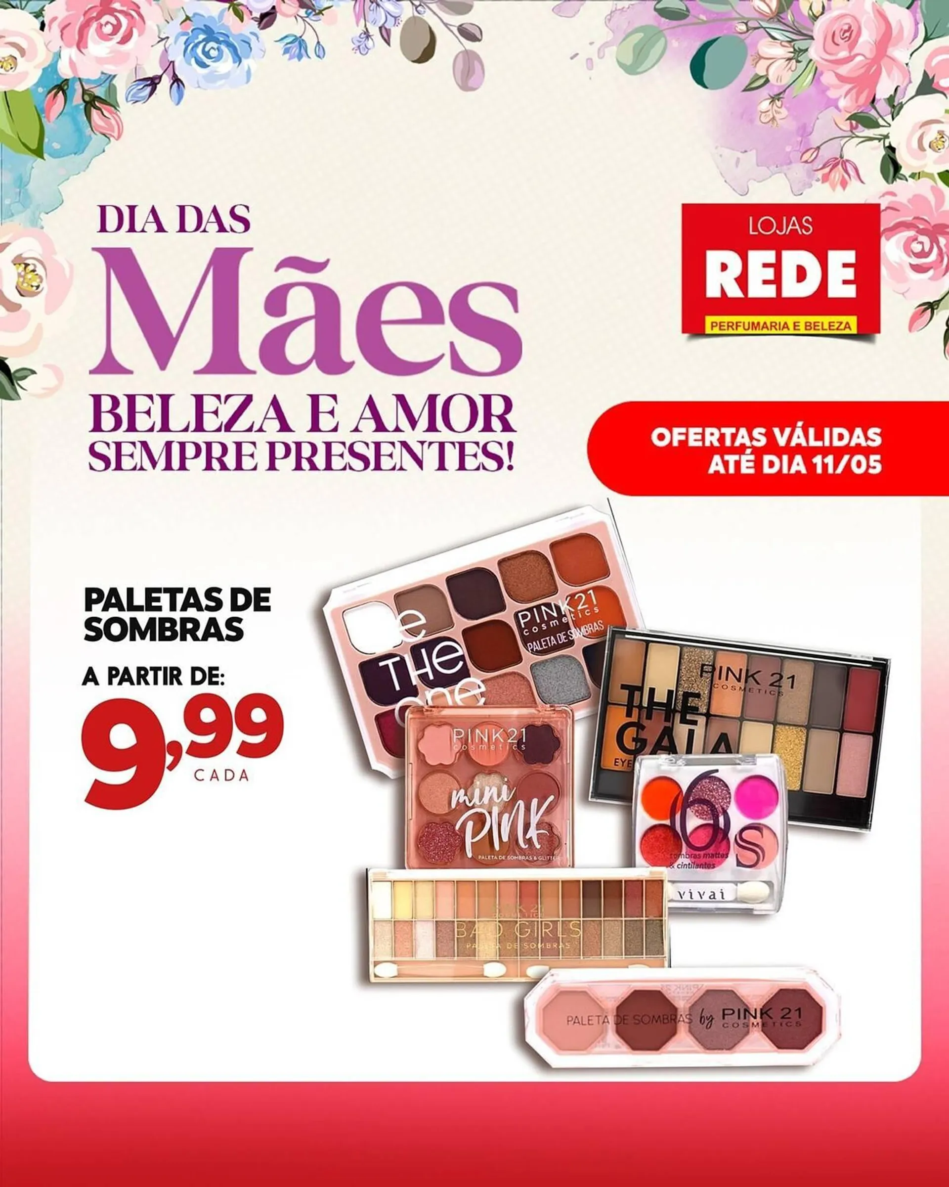 Encarte de Catálogo Lojas Rede 6 de maio até 11 de maio 2025 - Pagina 1
