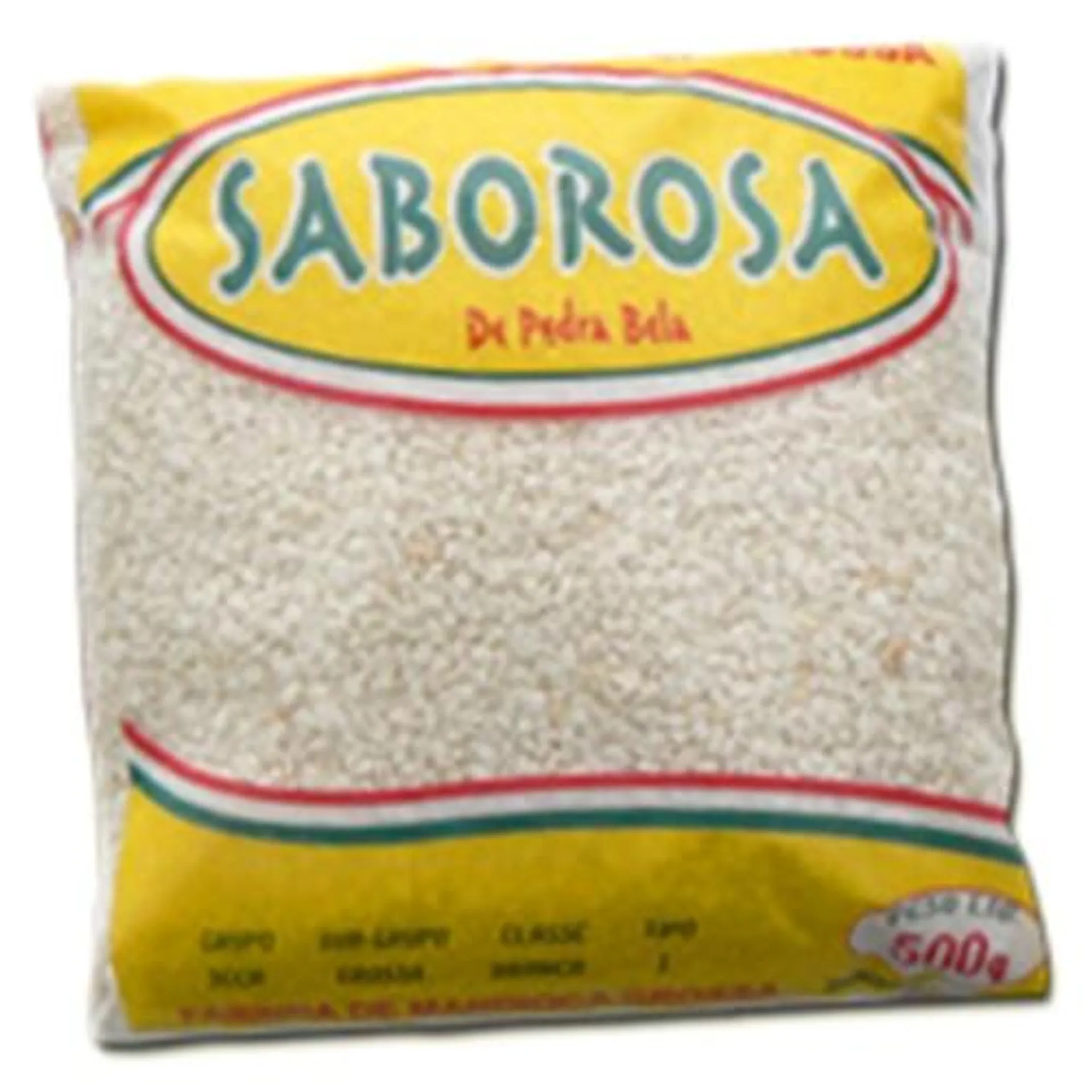 Farinha de Mandioca Grossa Saborosa Embalagem 500G