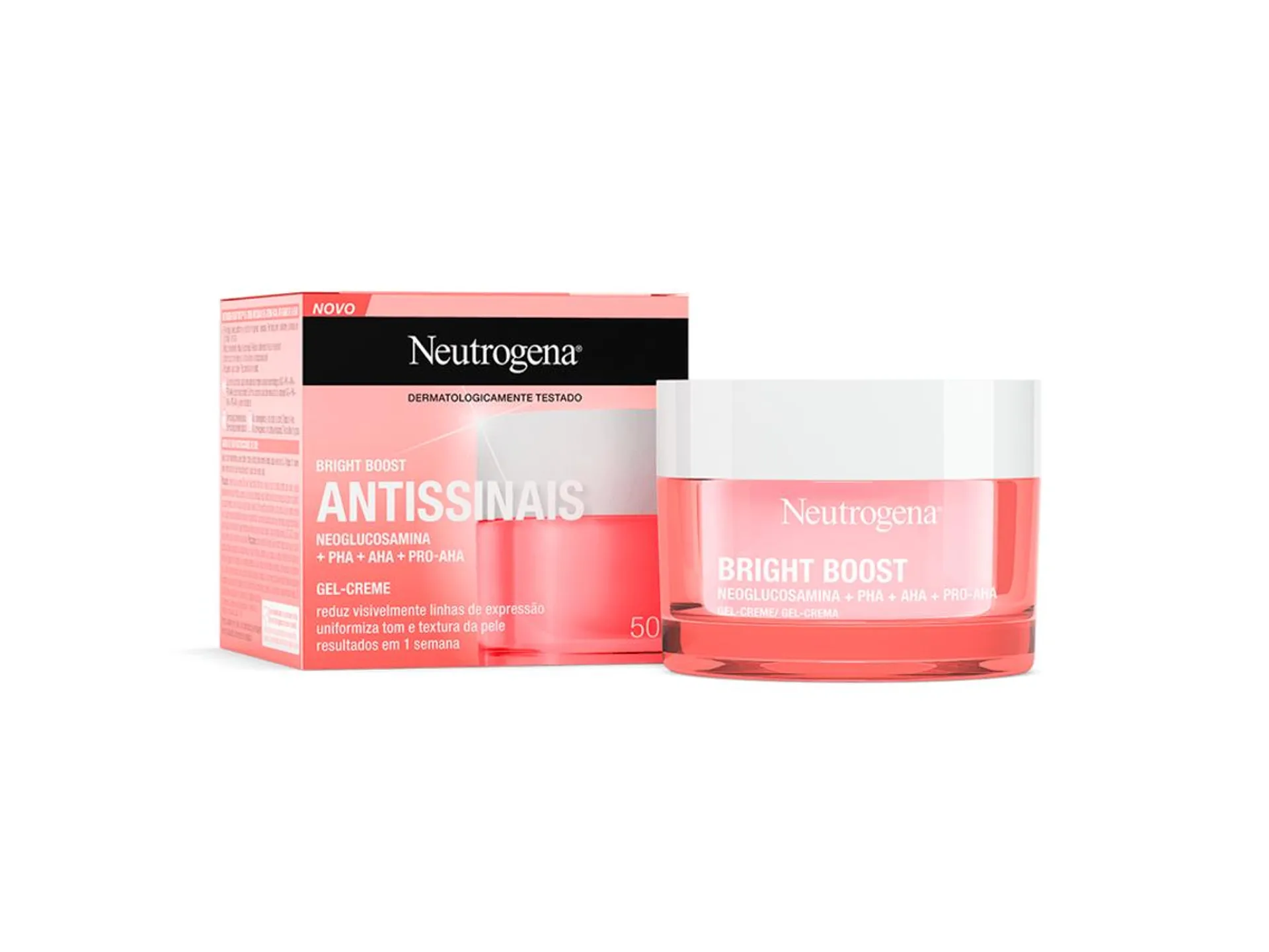 Gel Creme Antissinais Neutrogena Bright Boost 50g