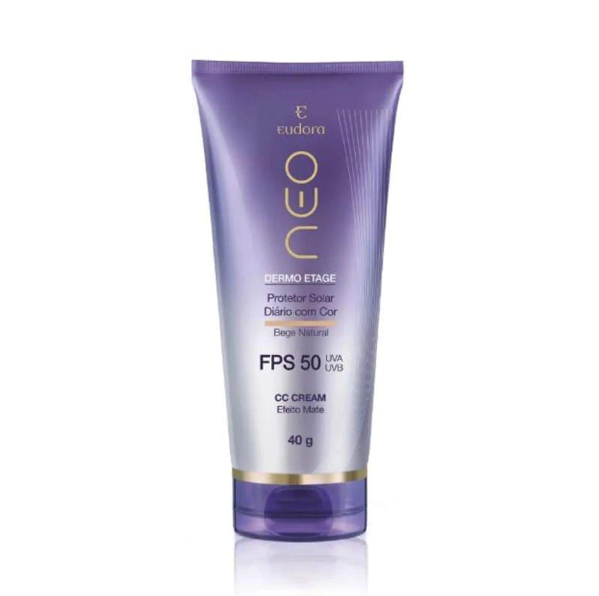 CC Cream Protetor Solar FPS50 Bege Natural 40g