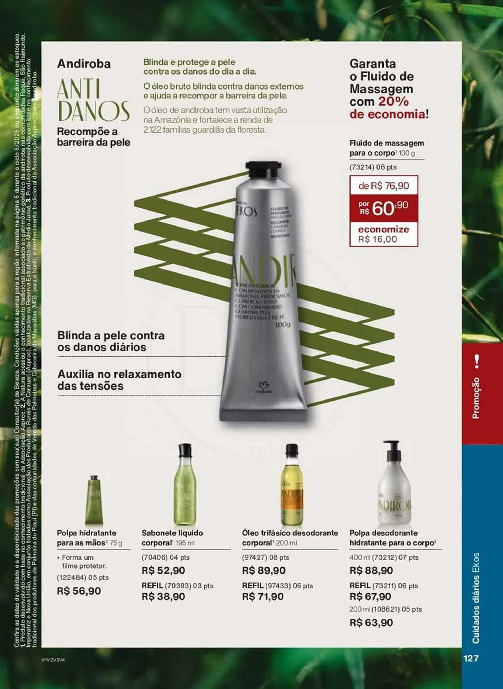 Encarte de Catálogo Natura 28 de abril até 31 de maio 2025 - Pagina 127