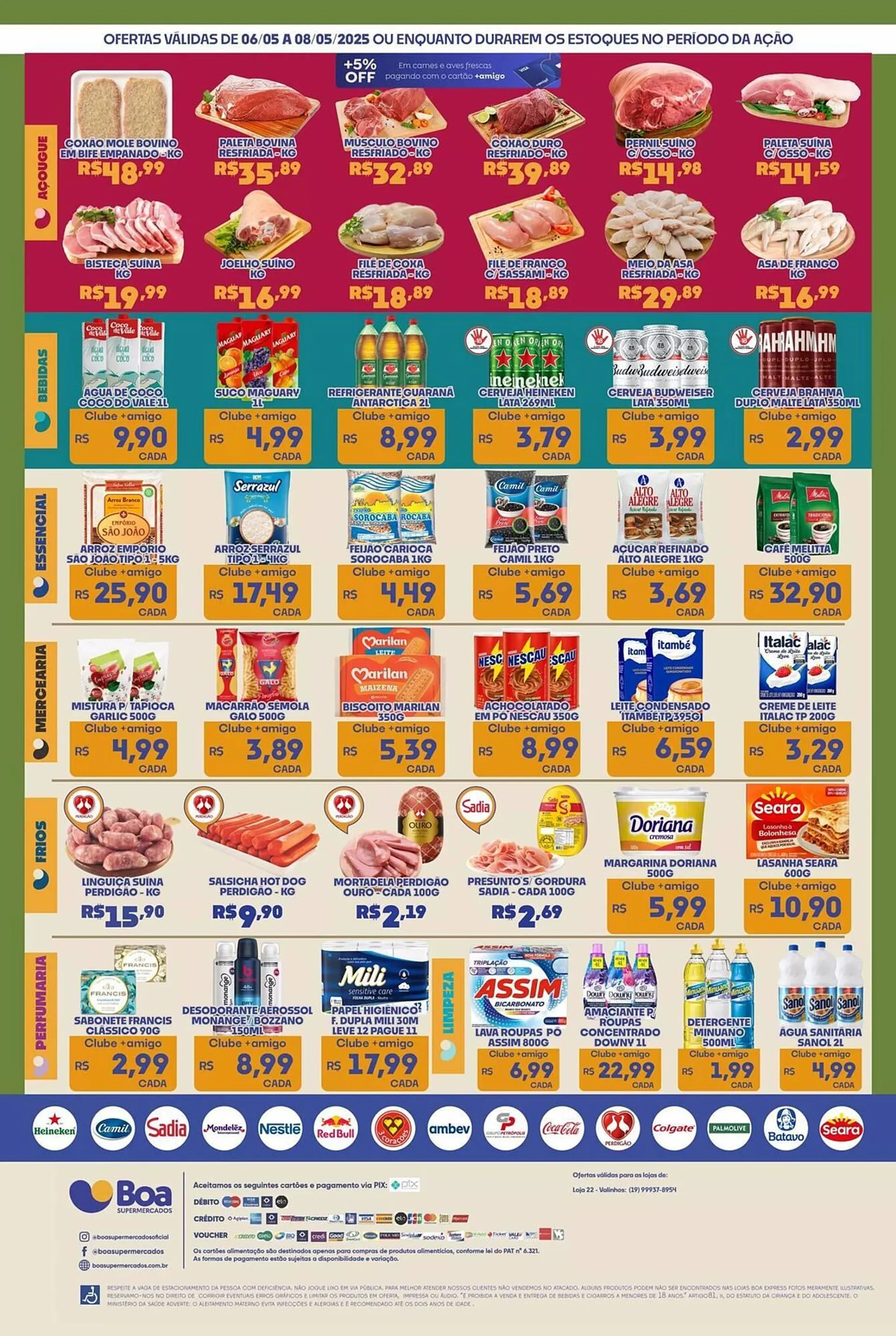 Encarte de Catálogo Boa Supermercados 6 de maio até 8 de maio 2025 - Pagina 2